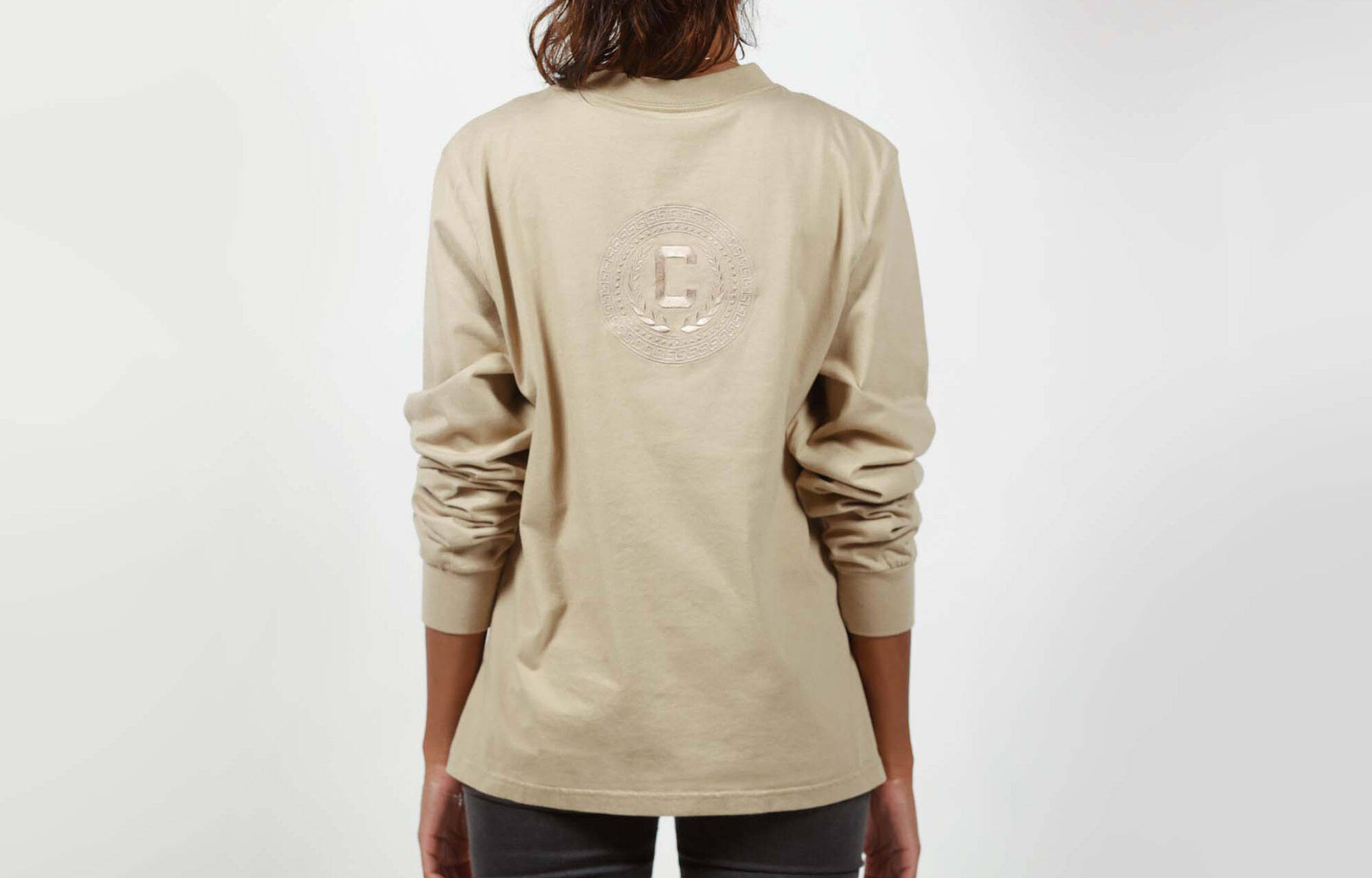T-SHIRT LONG SLEEVES COMMENCAL WOMEN BLAZON CORN image large number 0