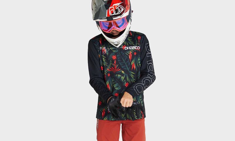MAILLOT MANGA LARGA DHARCO KIDS TROPICAL