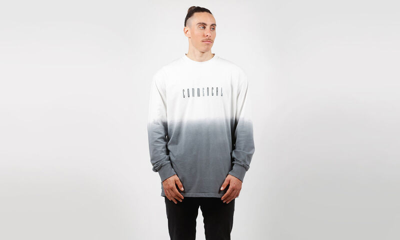 T-SHIRT LONG SLEEVES COMMENCAL BLEACHED GREY