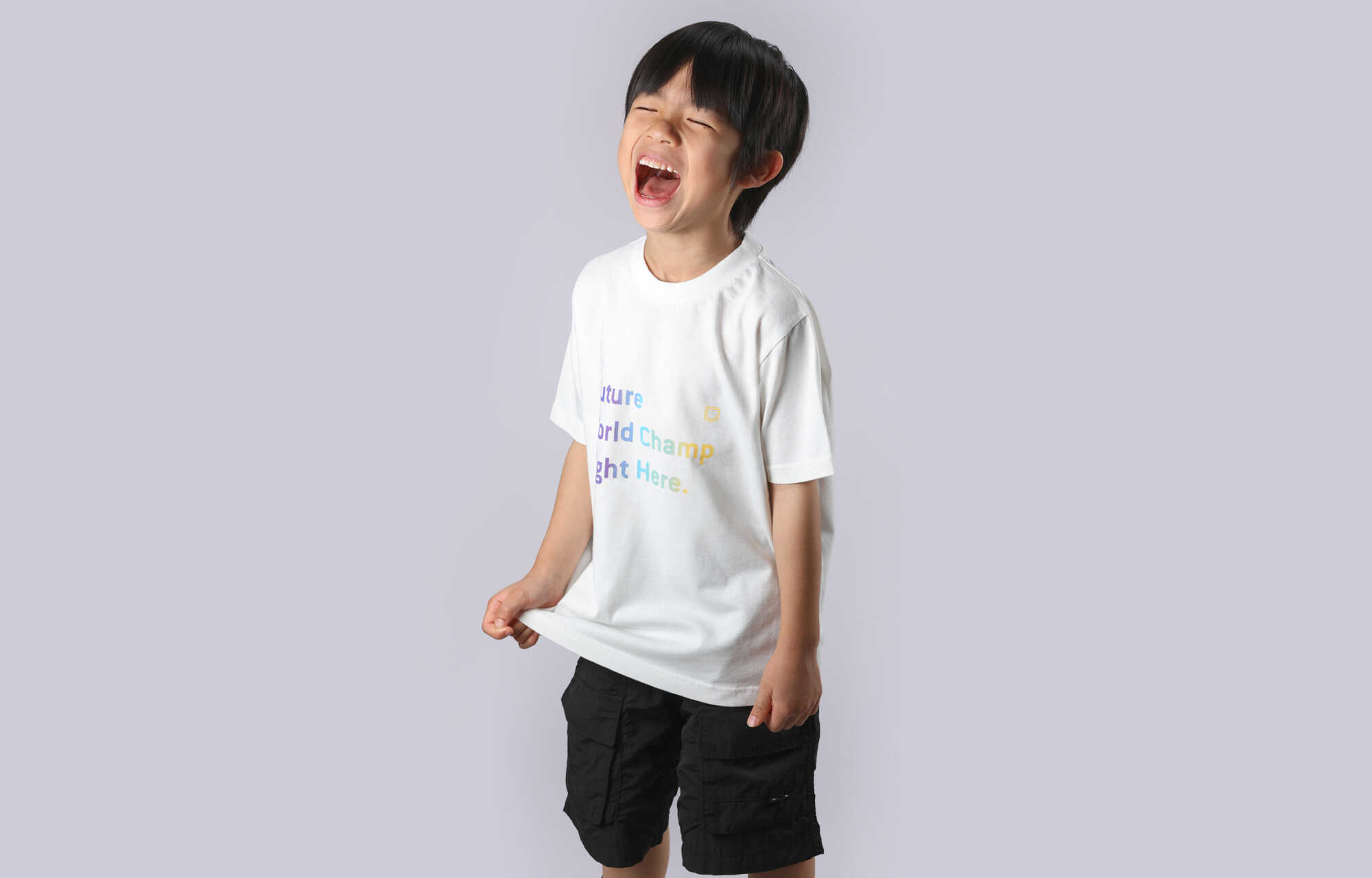 COMMENCAL KIDS WORLD CHAMP T-SHIRT WHITE image large number 1