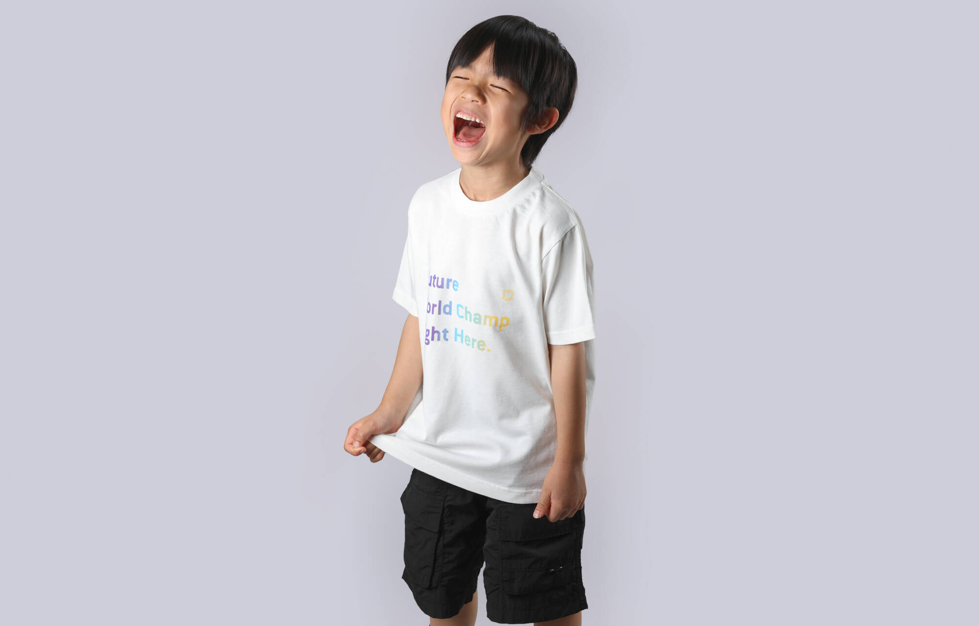 CAMISETA COMMENCAL KIDS WORLD CHAMP WHITE image large number 1