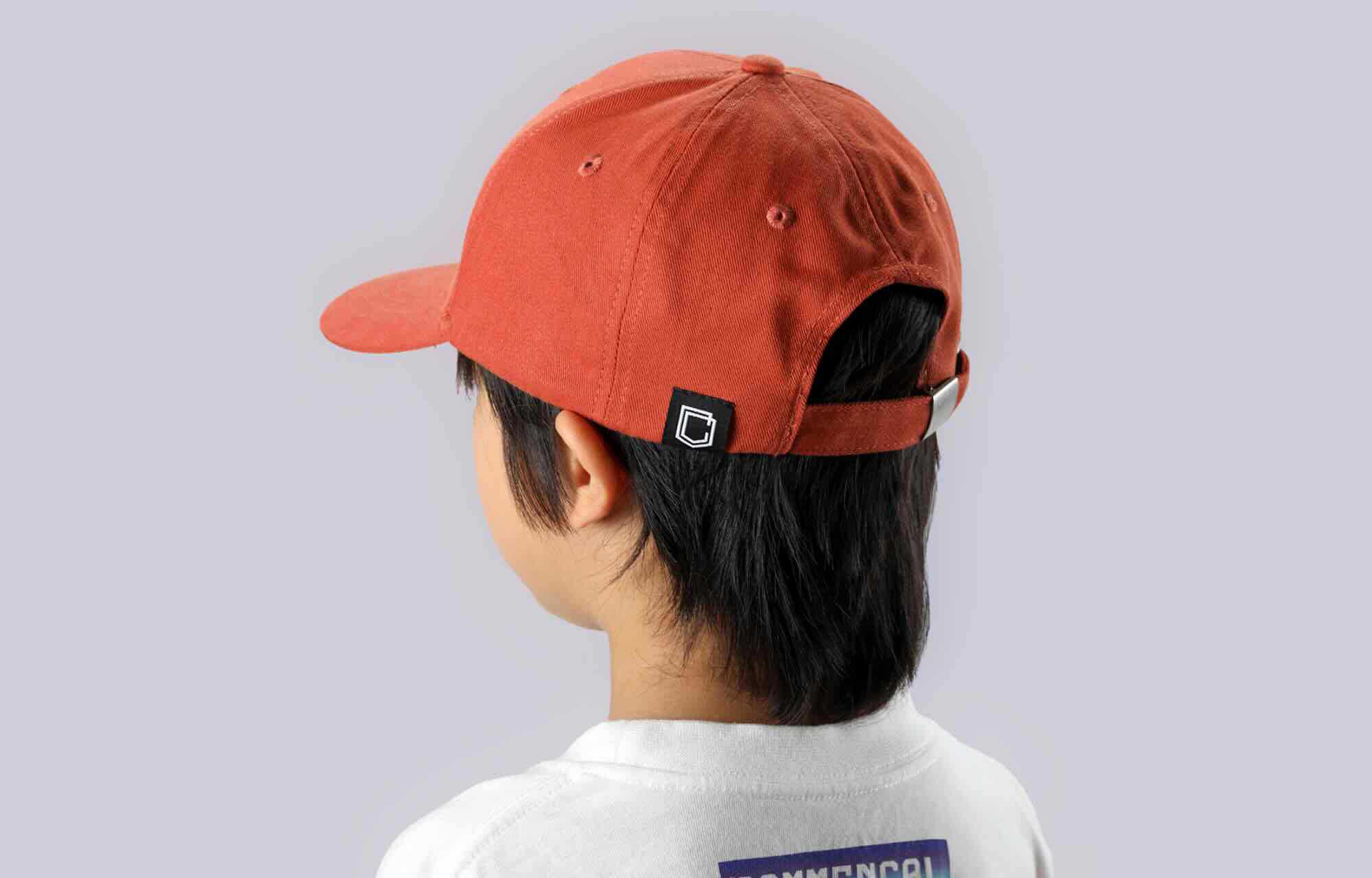CAPPELLINO COMMENCAL KIDS BASEBALL BLASON TANGERINE image large number 2
