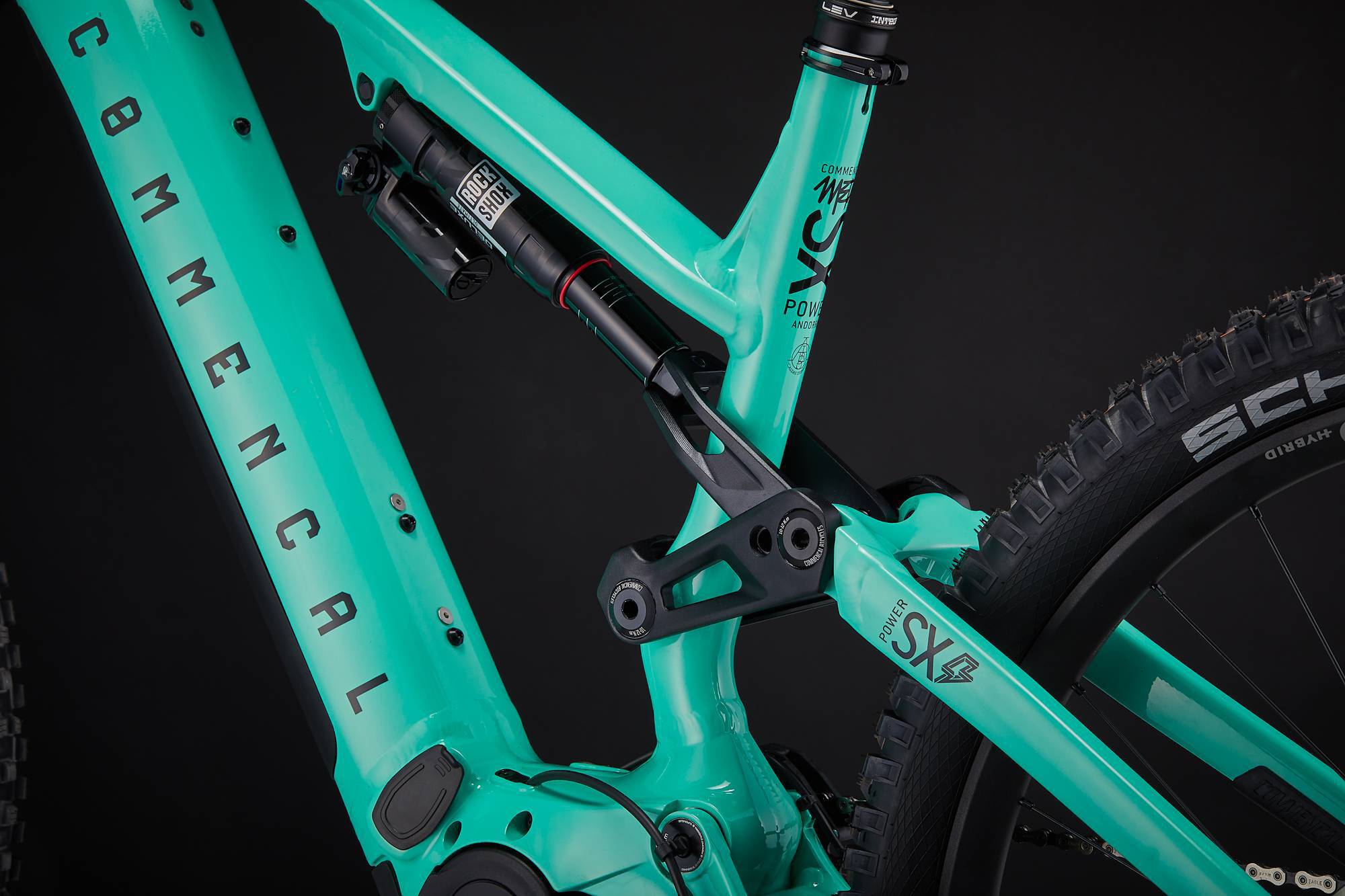 COMMENCAL META POWER SX BOSCH RACE EMERALD GREEN image large number 6