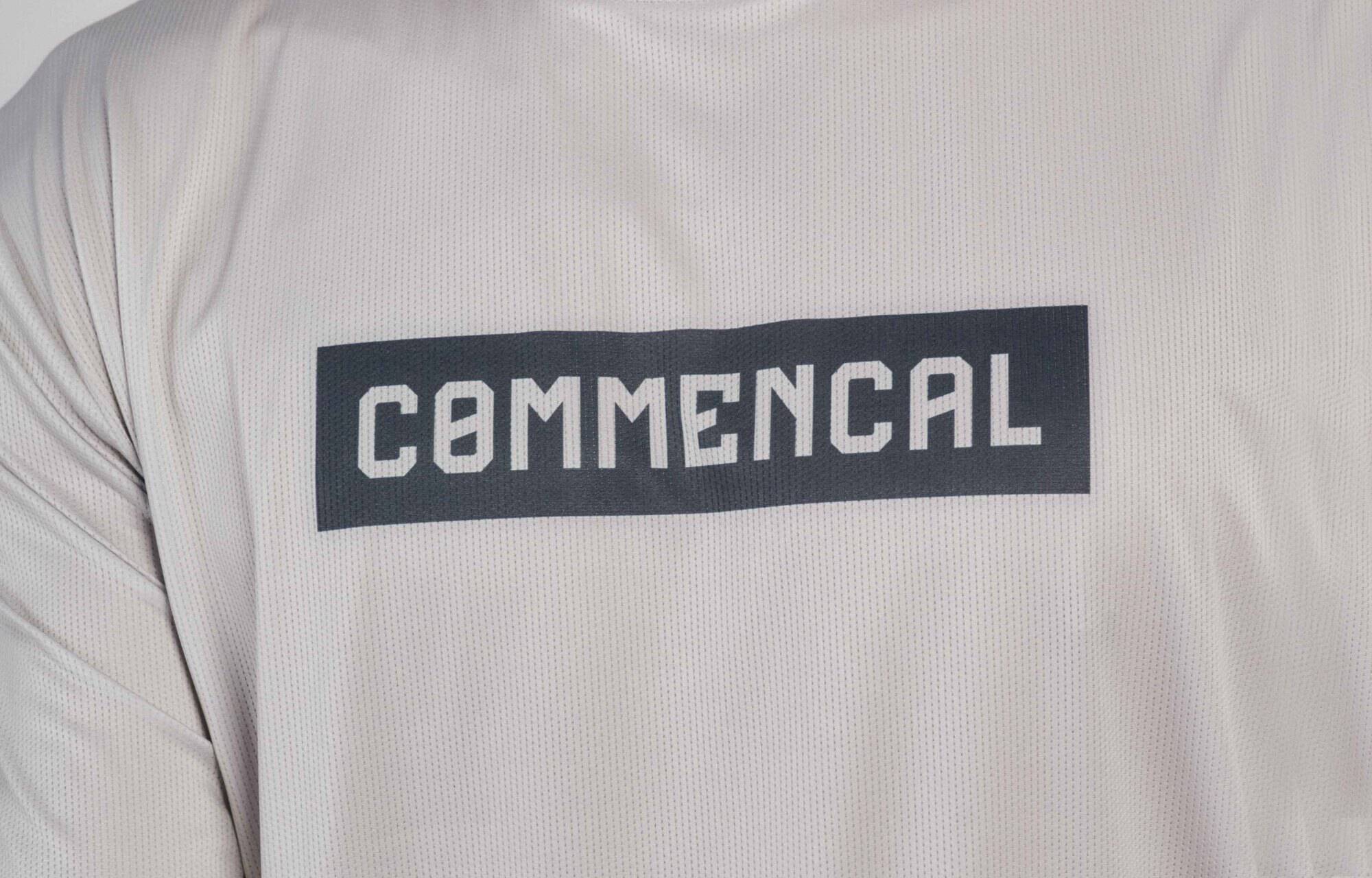 MAILLOT COMMENCAL LIGHTECH MANGA LARGA CORPORATE GREY image large number 2