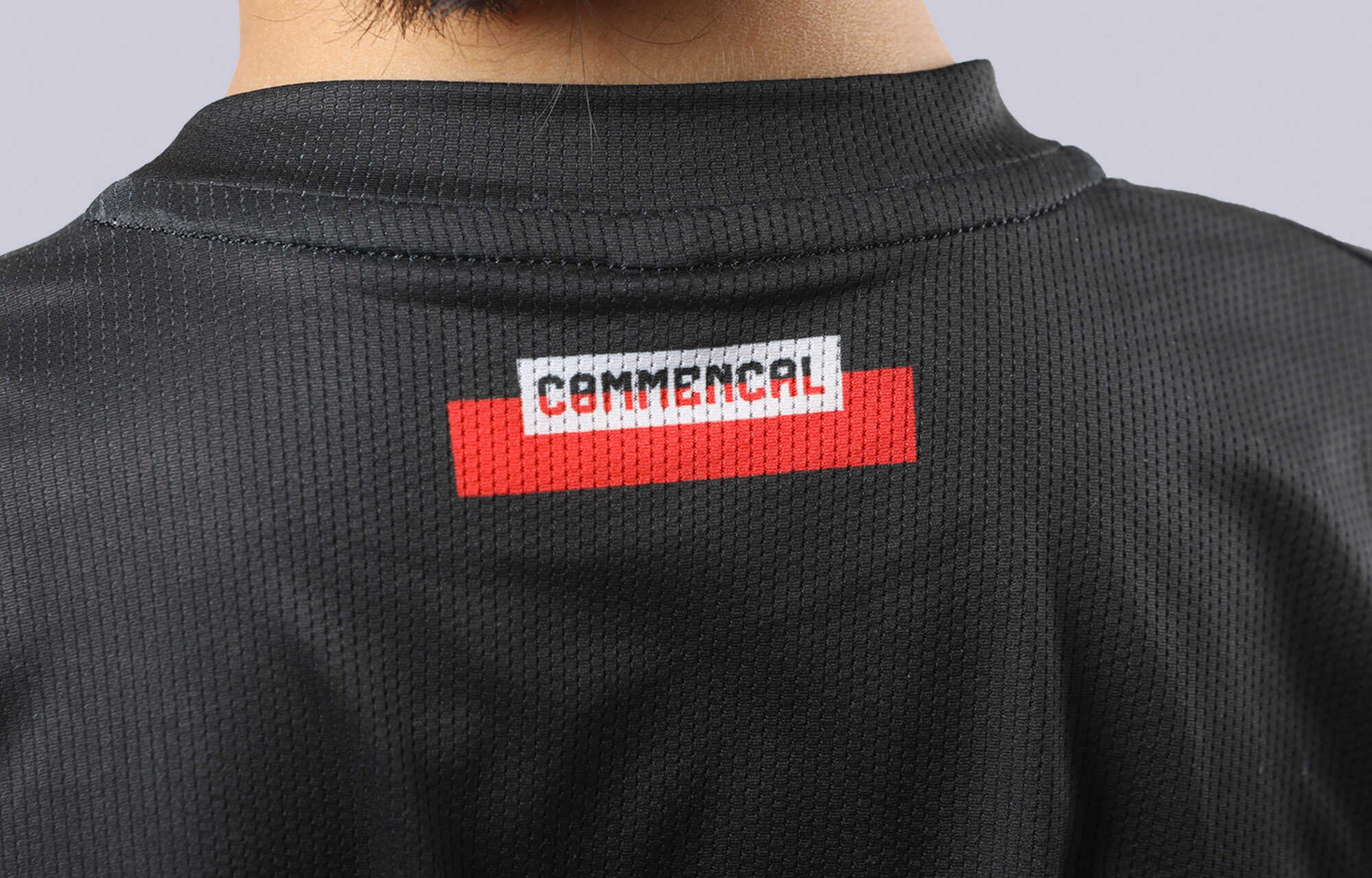 COMMENCAL KIDS LIGHTECH CORPORATE LONG SLEEVE JERSEY BLACK image large number 3