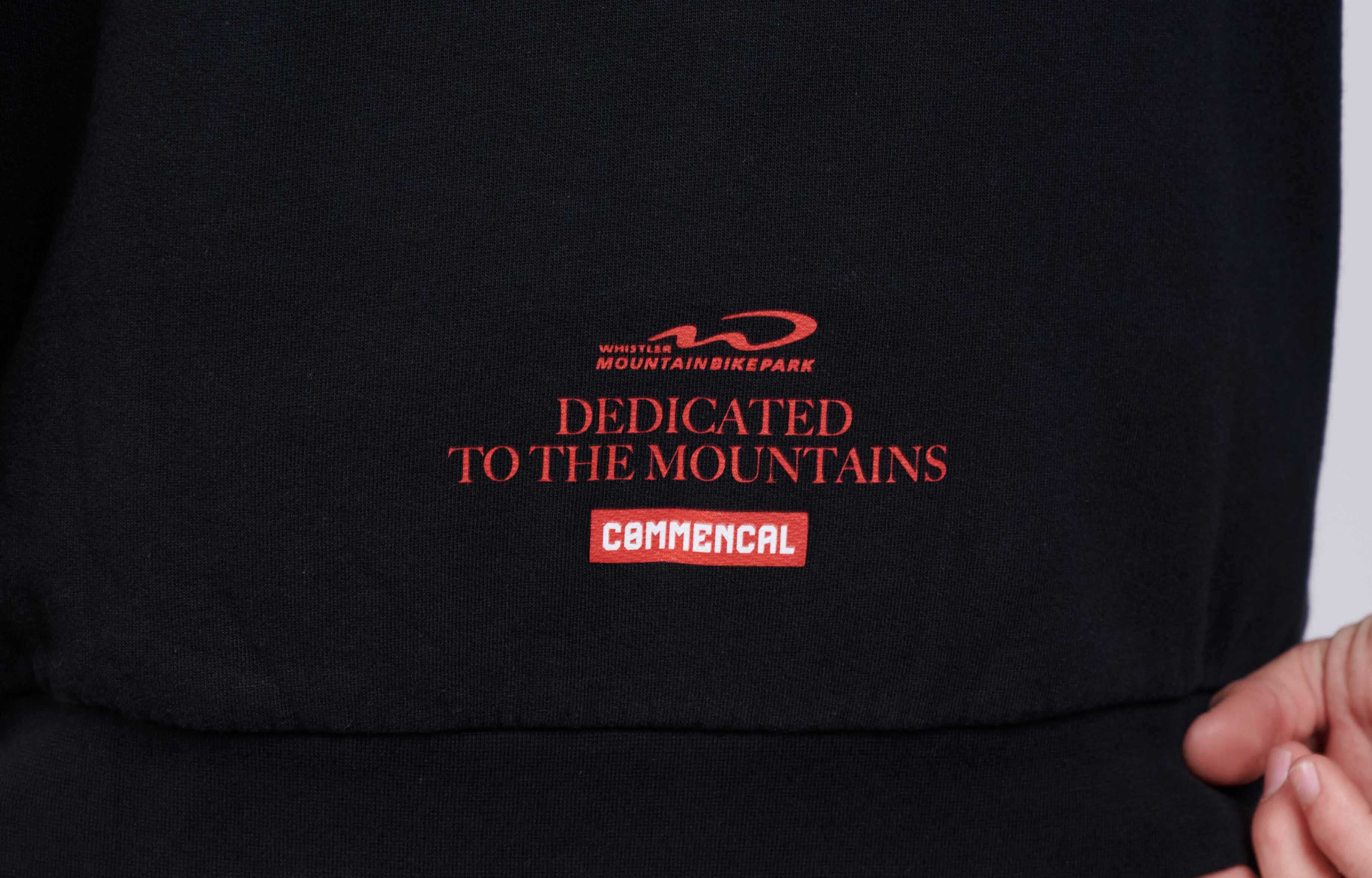 COMMENCAL x WHISTLER HOODIE BLACK image large number 2