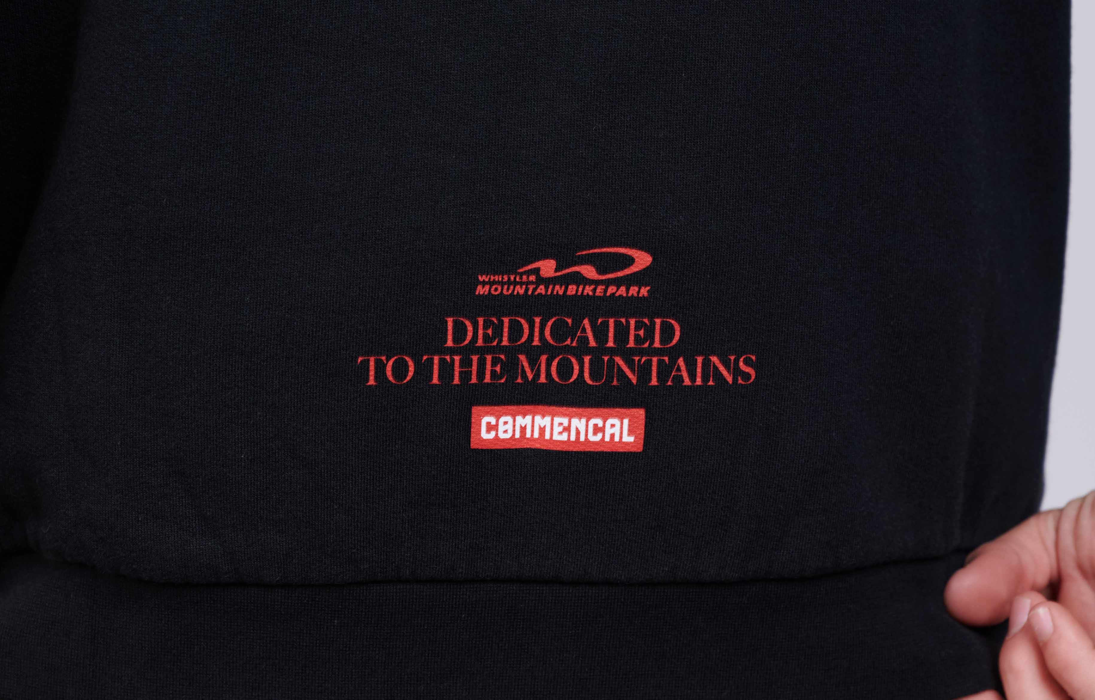 SUDADERA COMMENCAL x WHISTLER BLACK image large number 2