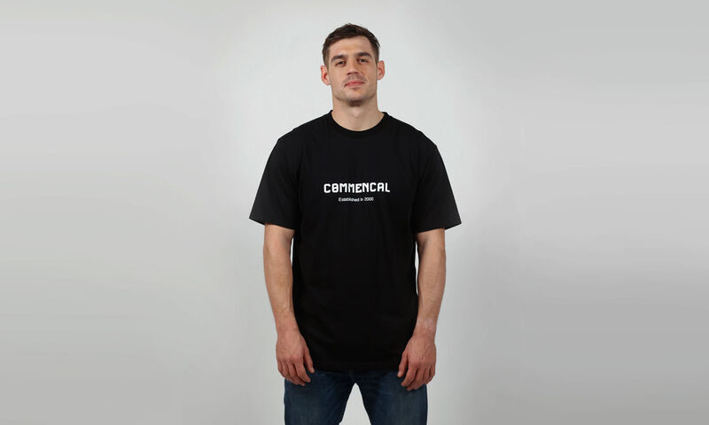 T-SHIRT COMMENCAL CORPORATE BLACK