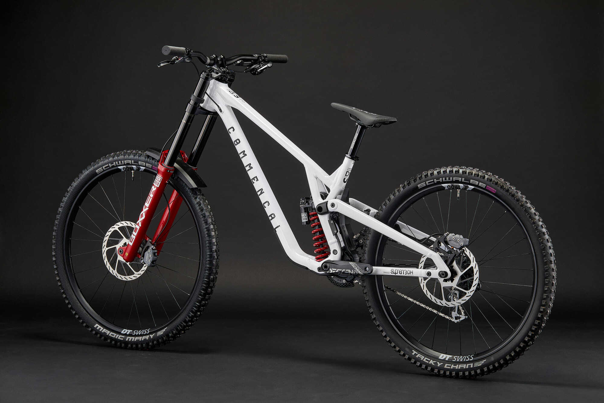 COMMENCAL SUPREME DH V5 ROCKSHOX PURE WHITE 2026 image large number 2