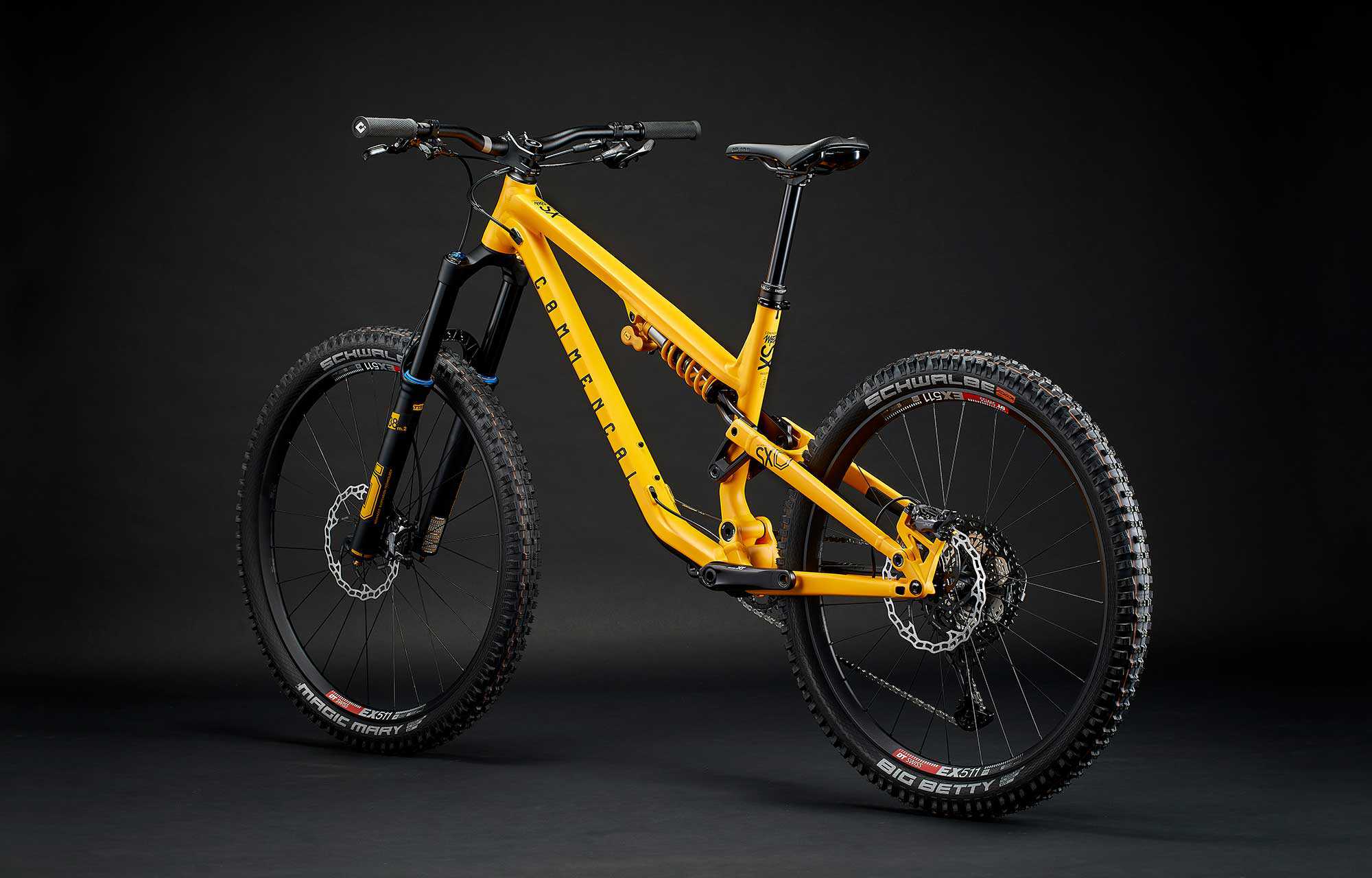COMMENCAL META SX V4 OHLINS EDITION YELLOW image large number 2