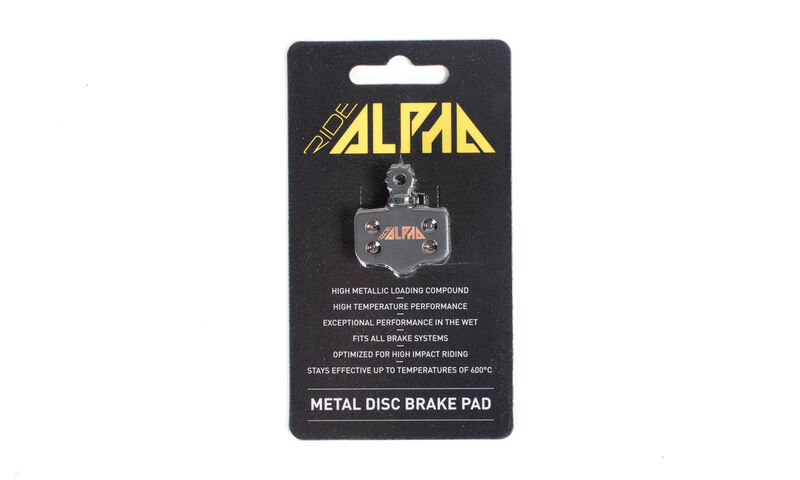 BALATAS RIDE ALPHA METALICAS AVID ELIXIR R/CR/3/5/XX