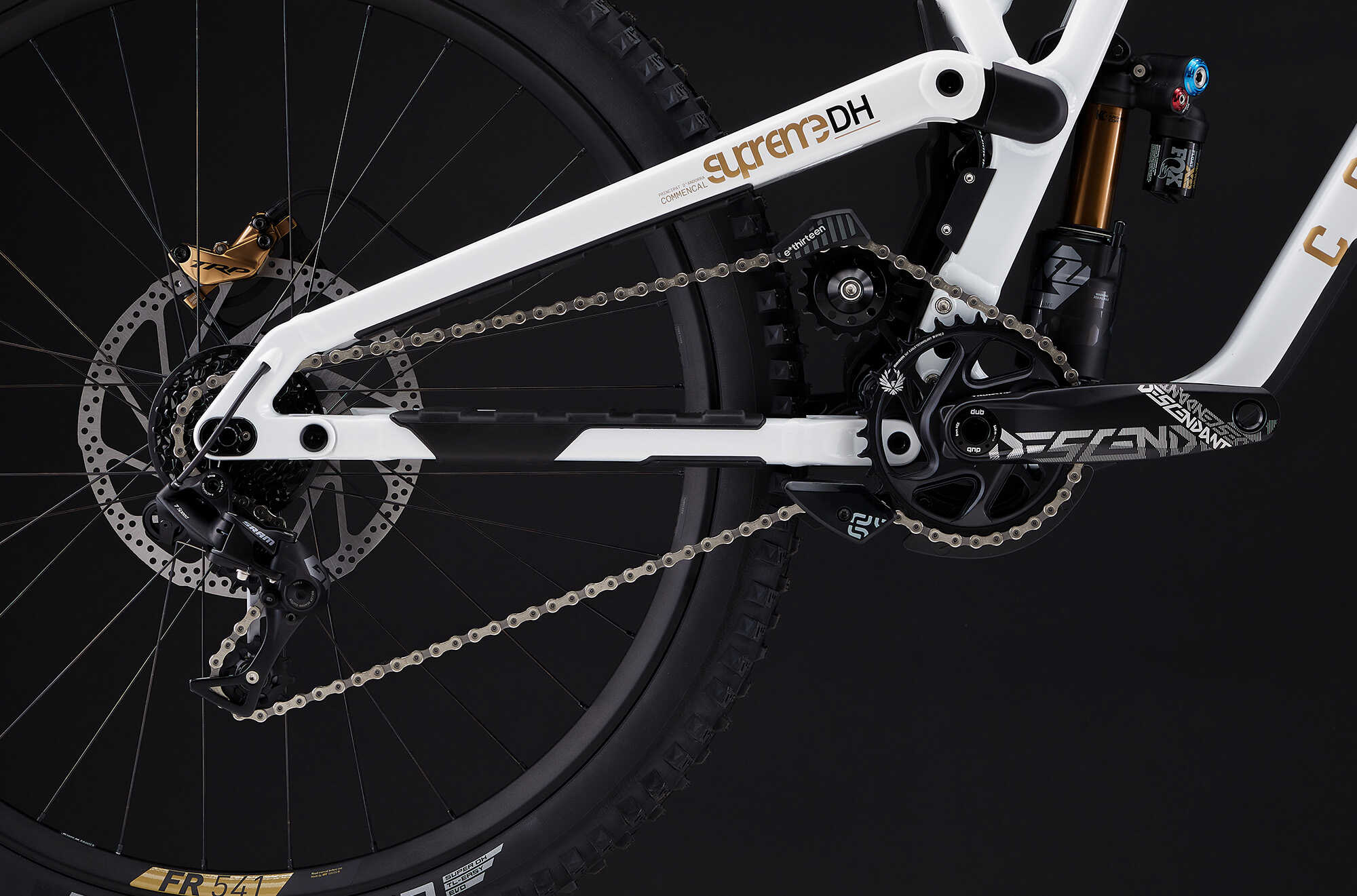 COMMENCAL SUPREME DH V5 SIGNATURE LTD PURE WHITE image large number 5