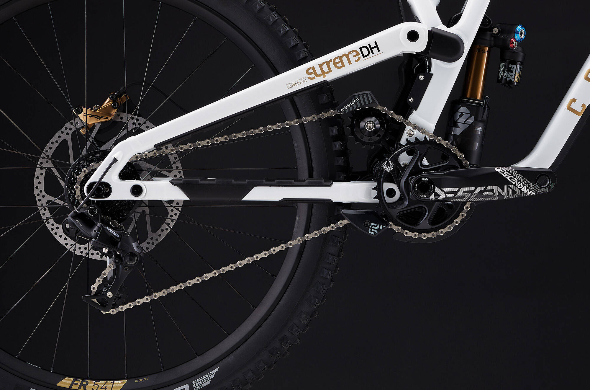 COMMENCAL SUPREME DH V5 SIGNATURE LTD PURE WHITE 2025 image large number 5