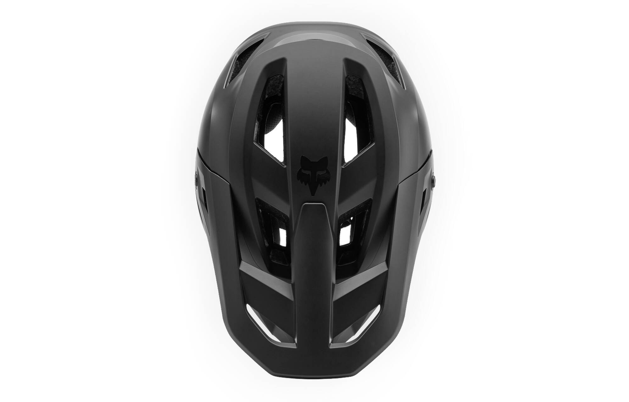 FOX RAMPAGE MATTE BLACK HELMET CE/CPSC image large number 2