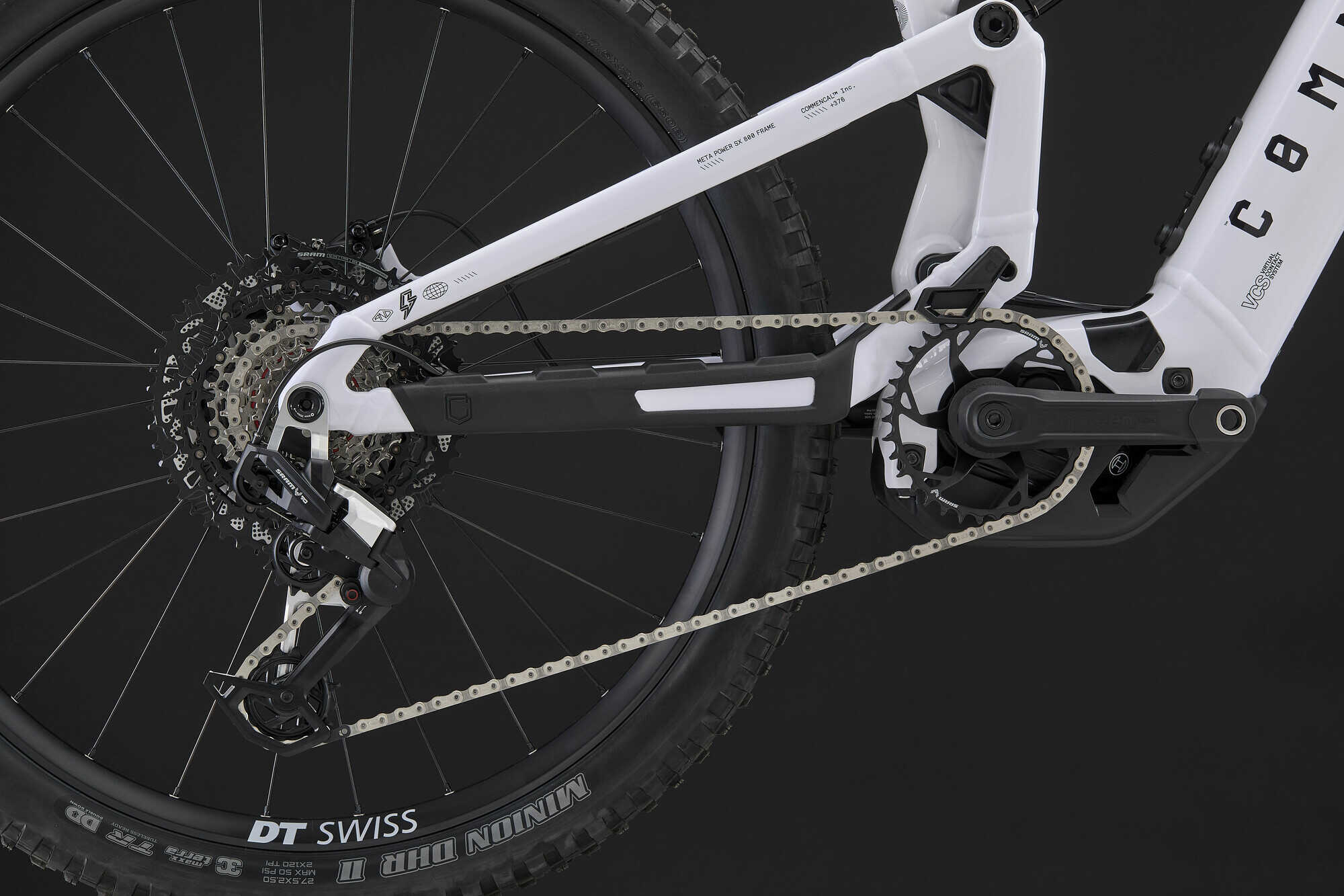 COMMENCAL META POWER SX 800 ROCKSHOX PURE WHITE 2026 image large number 5
