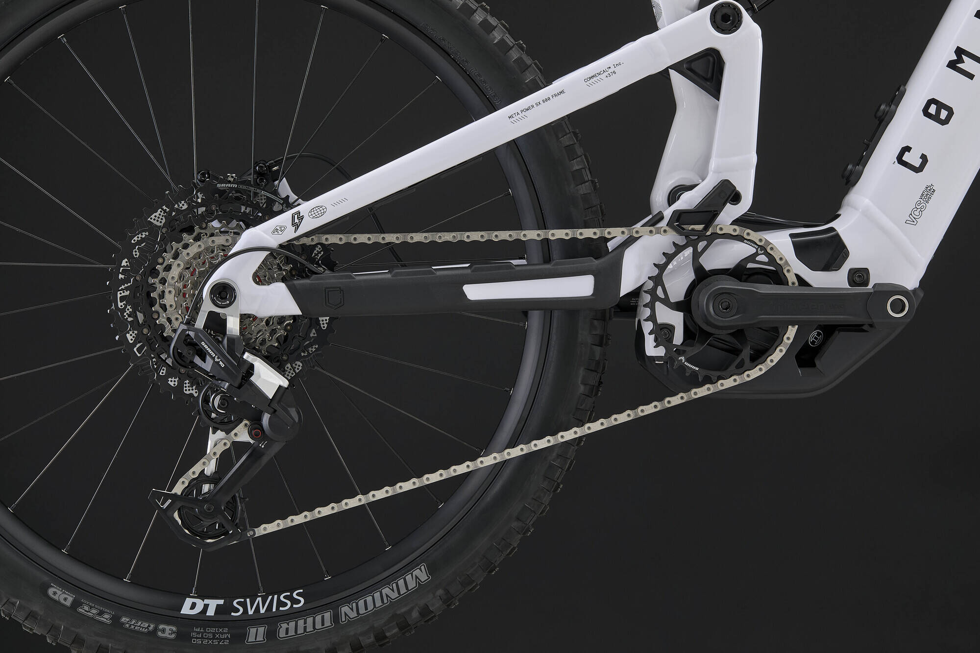 COMMENCAL META POWER SX 800 ROCKSHOX PURE WHITE 2026 image large number 5
