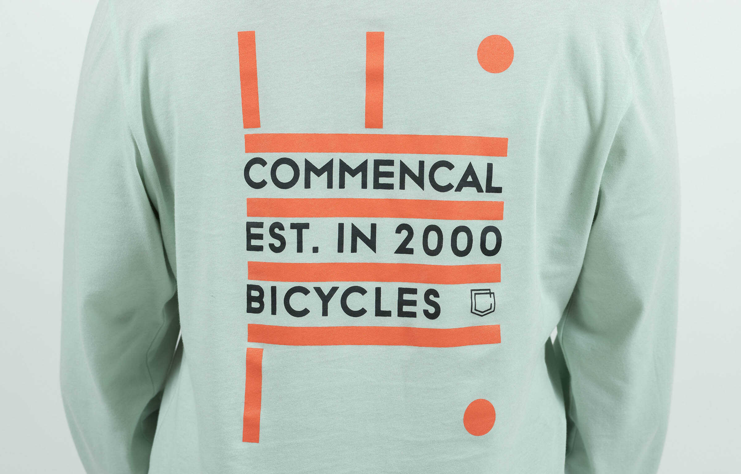 CAMISETA MANGA LARGA WOMEN COMMENCAL AZUR NEON image large number 3