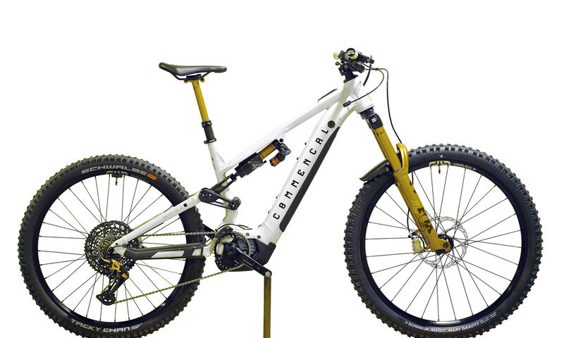 COMMENCAL META POWER SX BOSCH CLEAR SILVER  [COMMENCAL TEAM] ALC - M (24100030) 2862 km