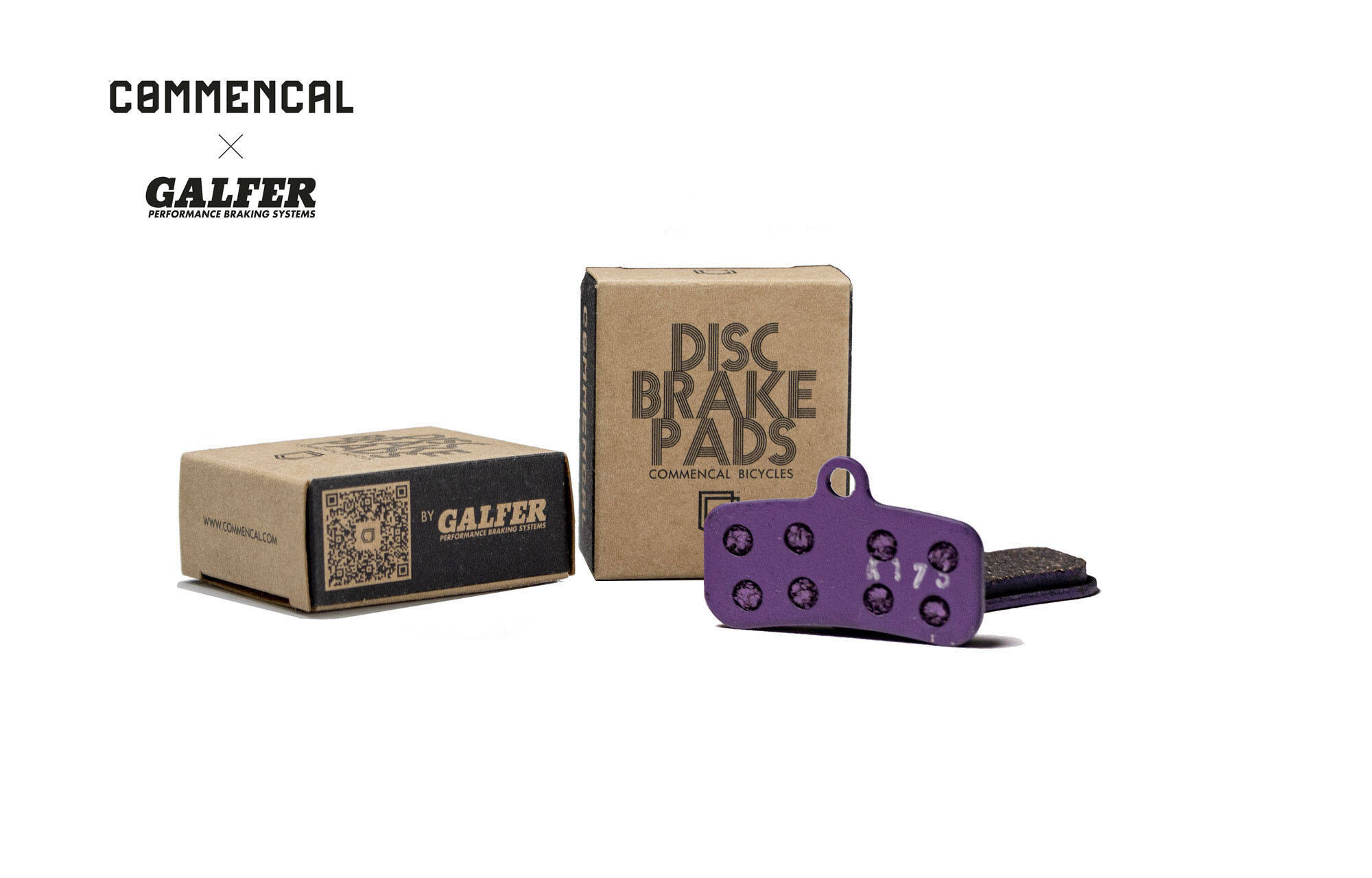 PASTILLAS DE FRENO GALFER X COMMENCAL RACE - SHIM XT M8120/ TRP DH-R image cover number 0