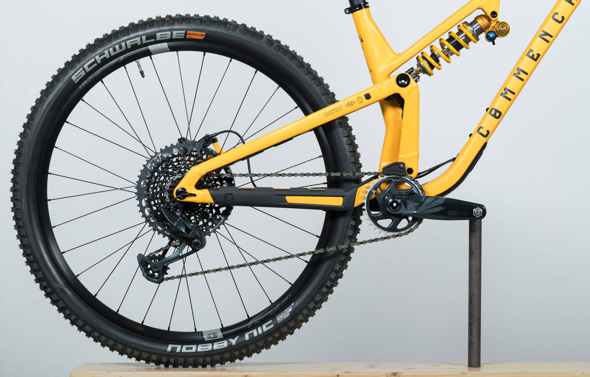 COMMENCAL META V5 OHLINS EDITION YELLOW - M (23122402) image large number 0