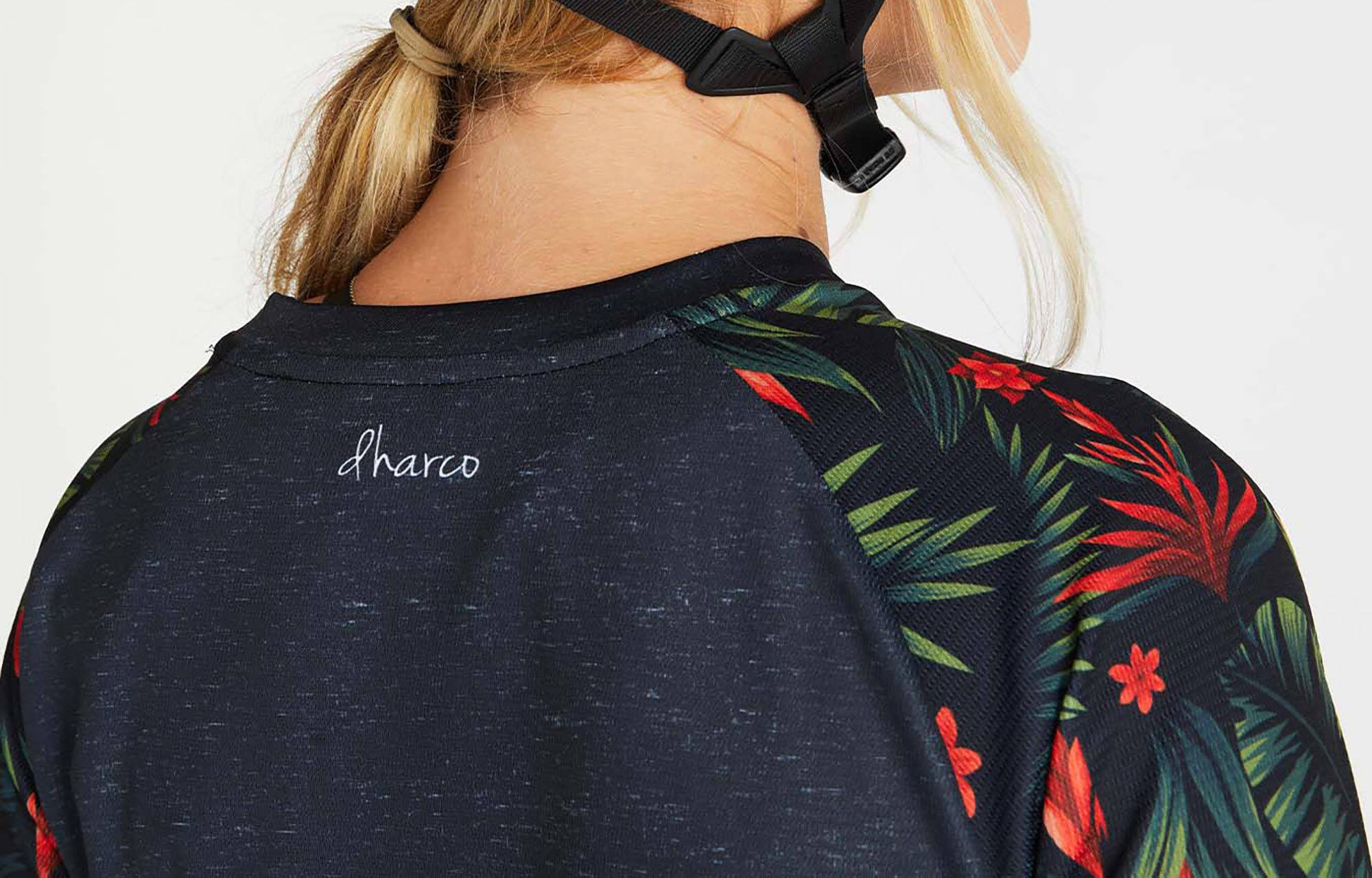 MAILLOT MANGA 3/4 DHARCO MUJER TROPICAL image large number 5