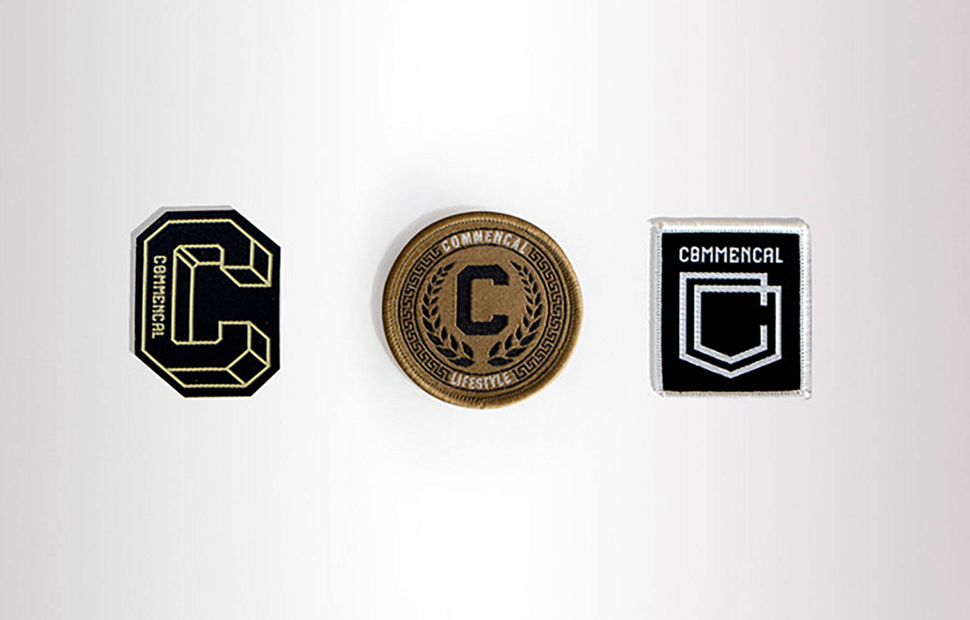 PACK DE 3 PATCH CORPORATE TERMO ADHESIVOS image cover number 0
