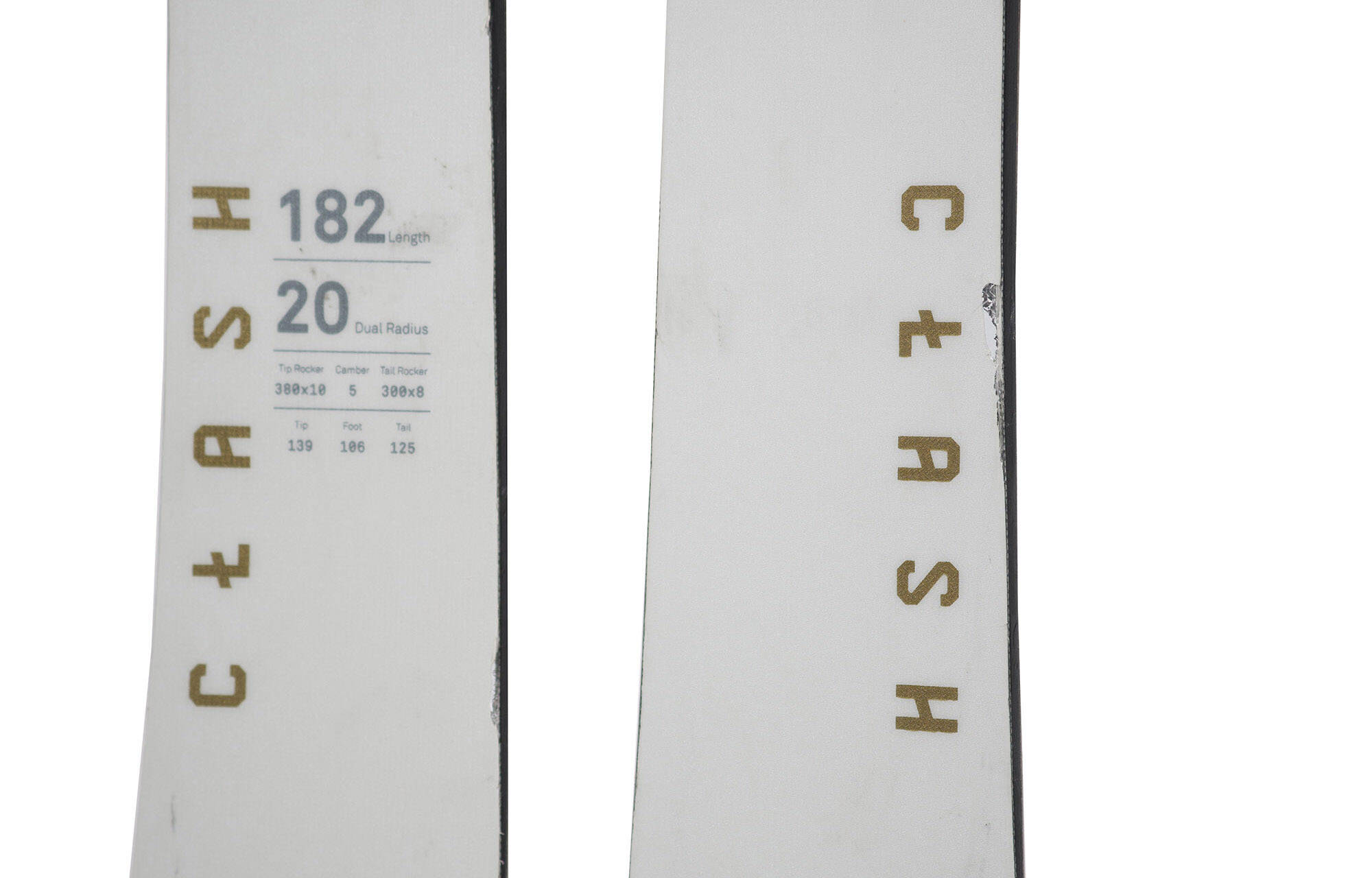 COMMENCAL CLASH SKIS WHITE 182 image large number 3