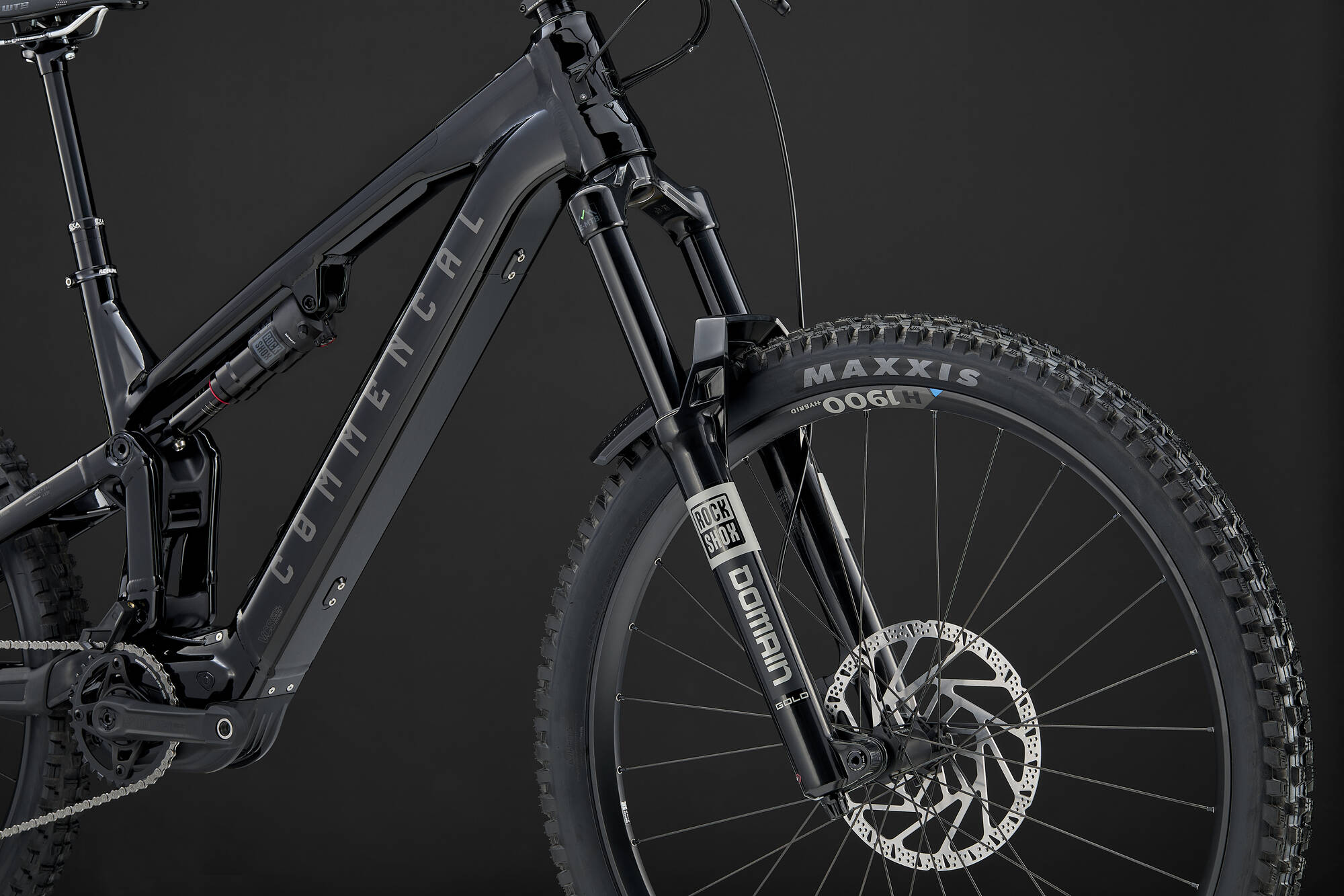COMMENCAL META POWER SX AVINOX RIDE PURE BLACK 2027 image large number 6