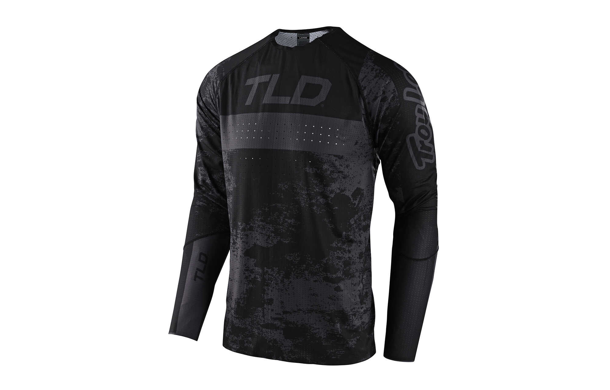 LANGARMTRIKOT TROY LEE DESIGNS SPRINT ULTRA - GRIME BLACK image cover number 0