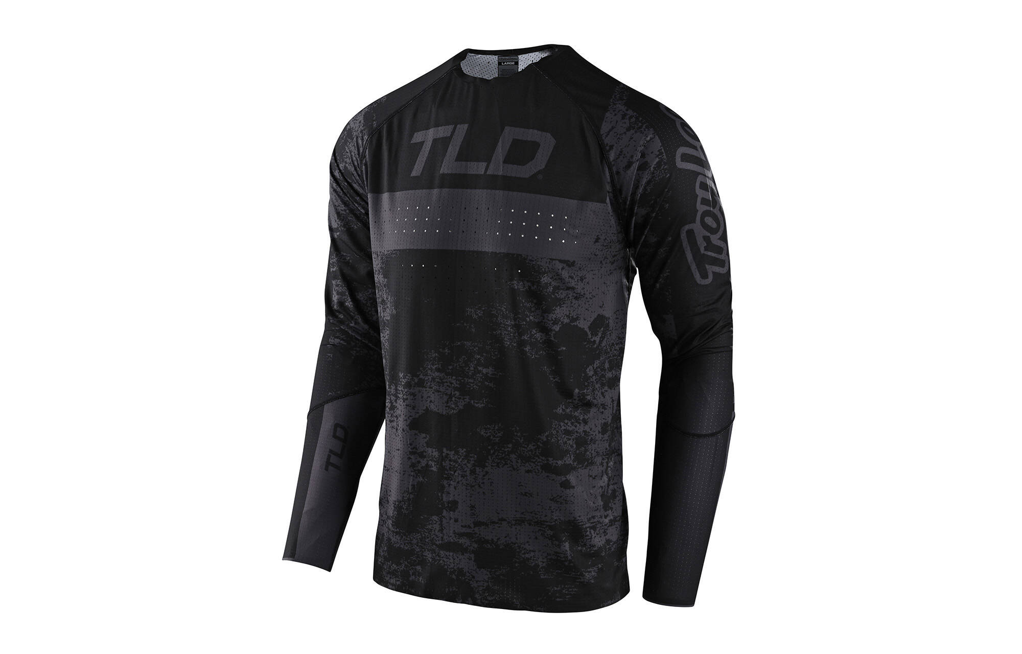 MAILLOT MANCHES LONGUES TROY LEE DESIGNS SPRINT ULTRA - GRIME BLACK image cover number 0