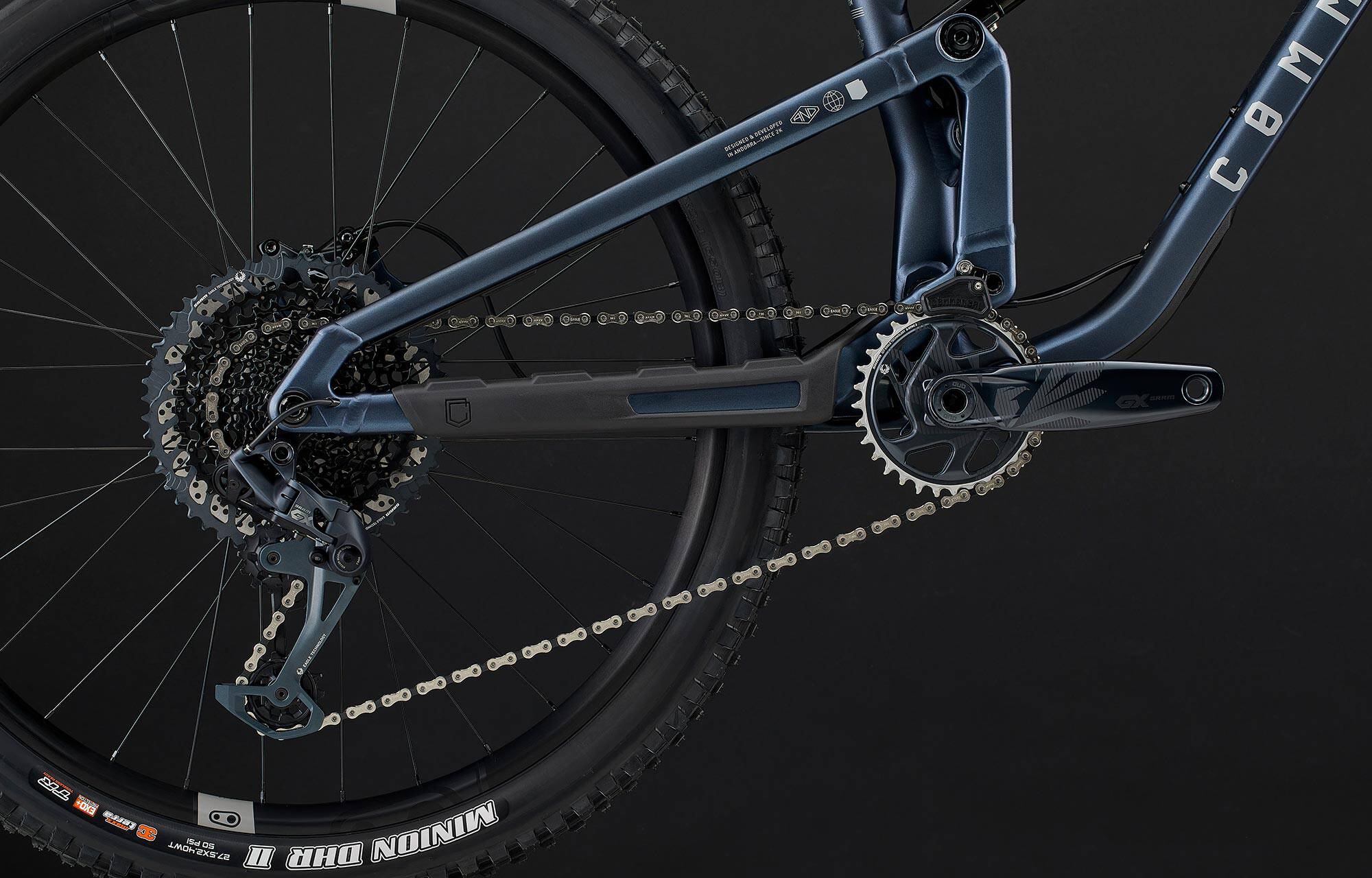 COMMENCAL META SX V5 RACE SPARKLY BLUE image large number 4
