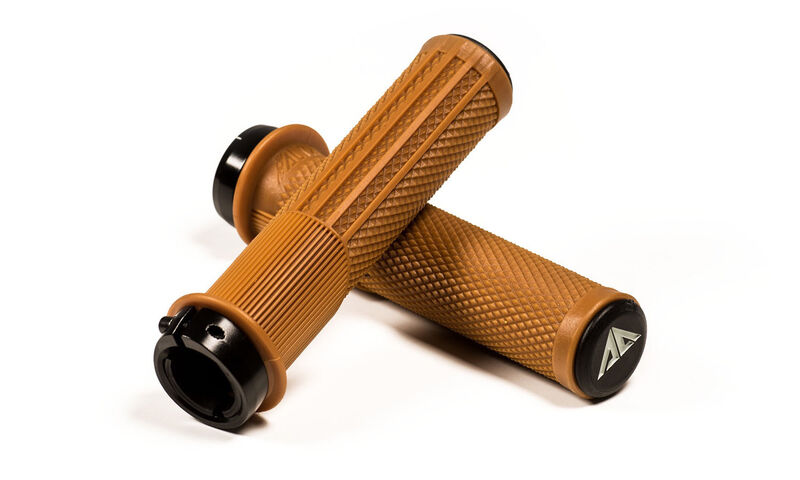 RIDE ALPHA DOWNHILL GRIPS BROWN