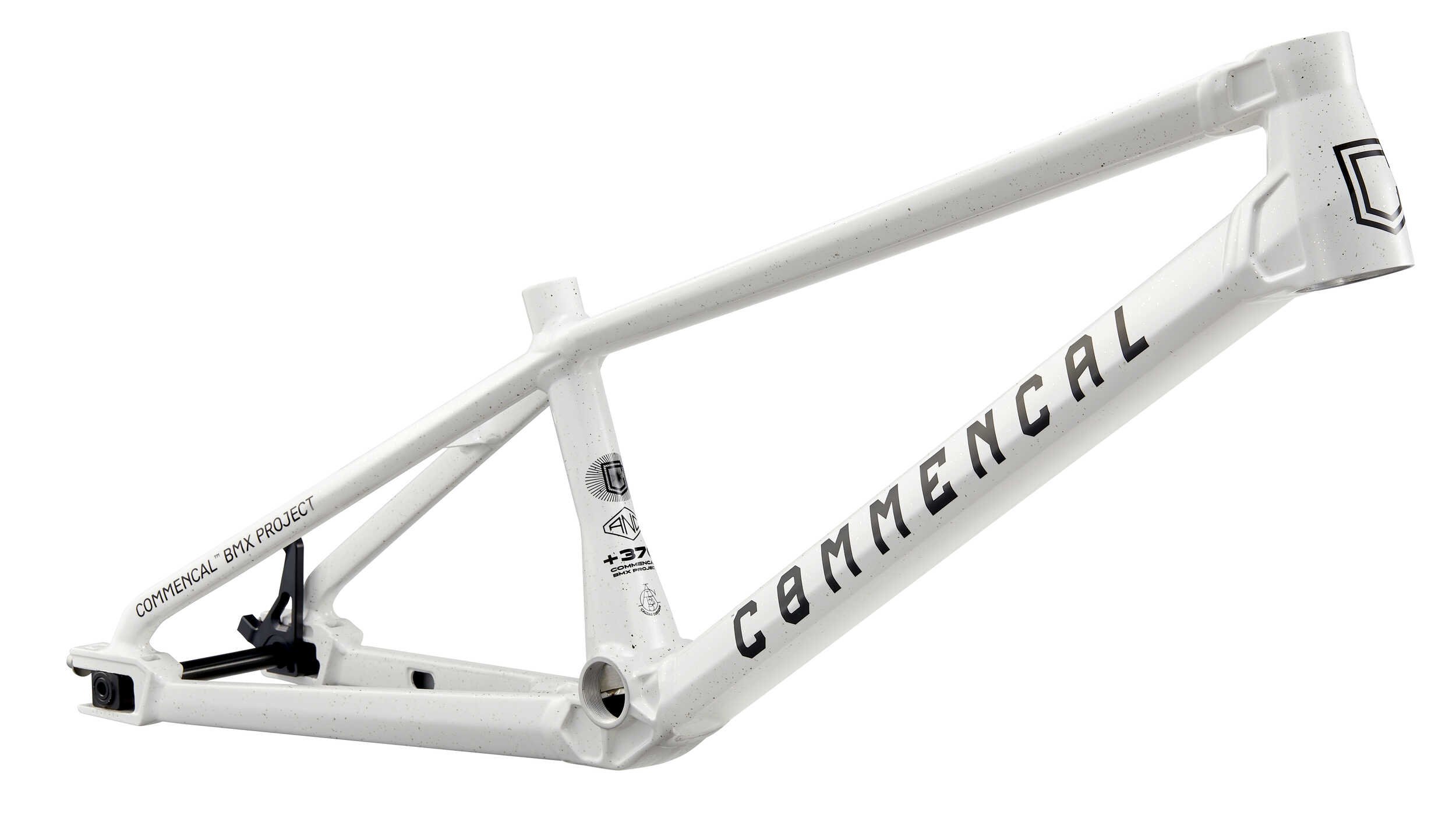 FRAME COMMENCAL BMX V1 GLITTERY WHITE image large number 0