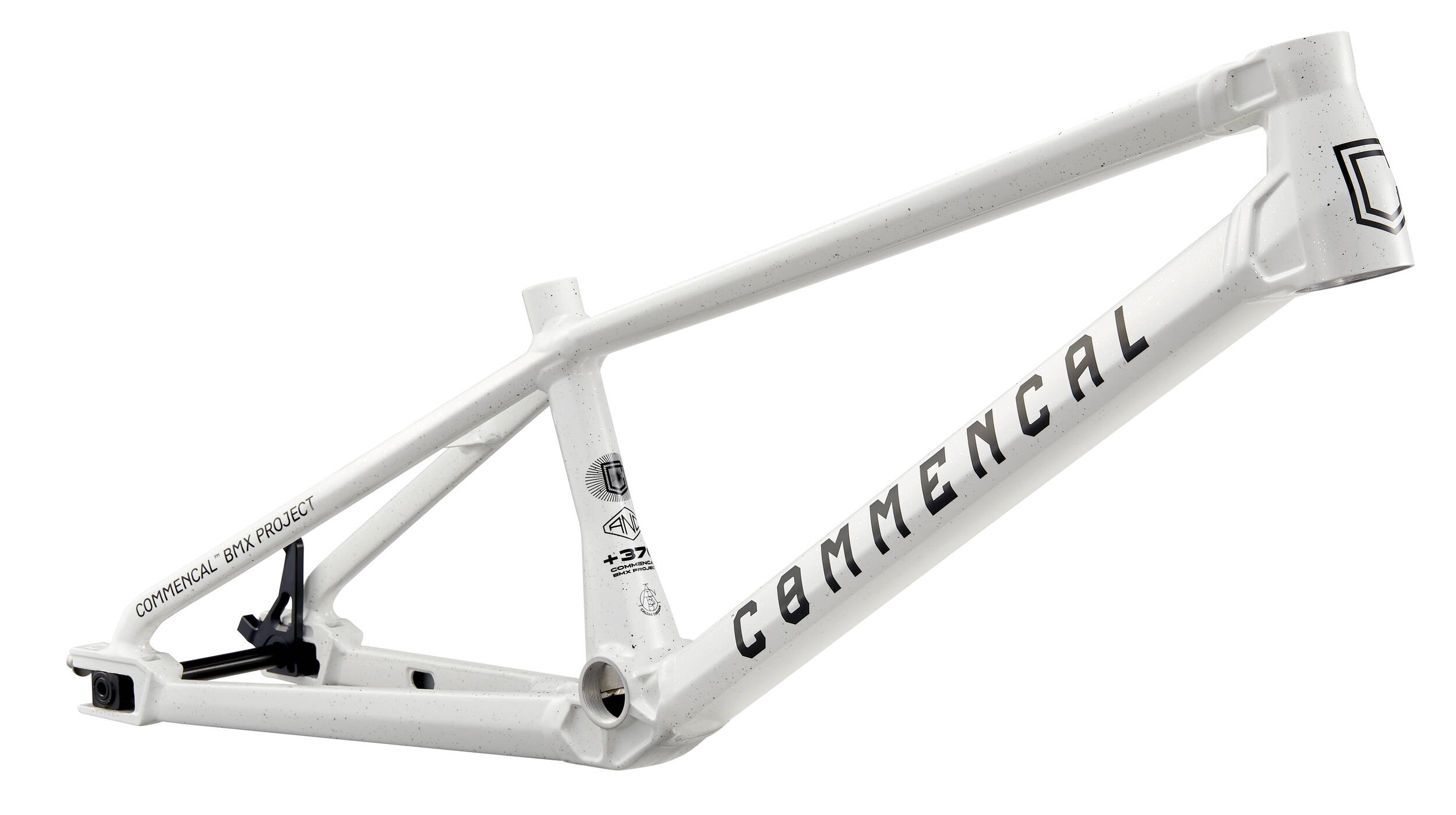 CUADRO COMMENCAL BMX V1 GLITTERY WHITE image large number 0