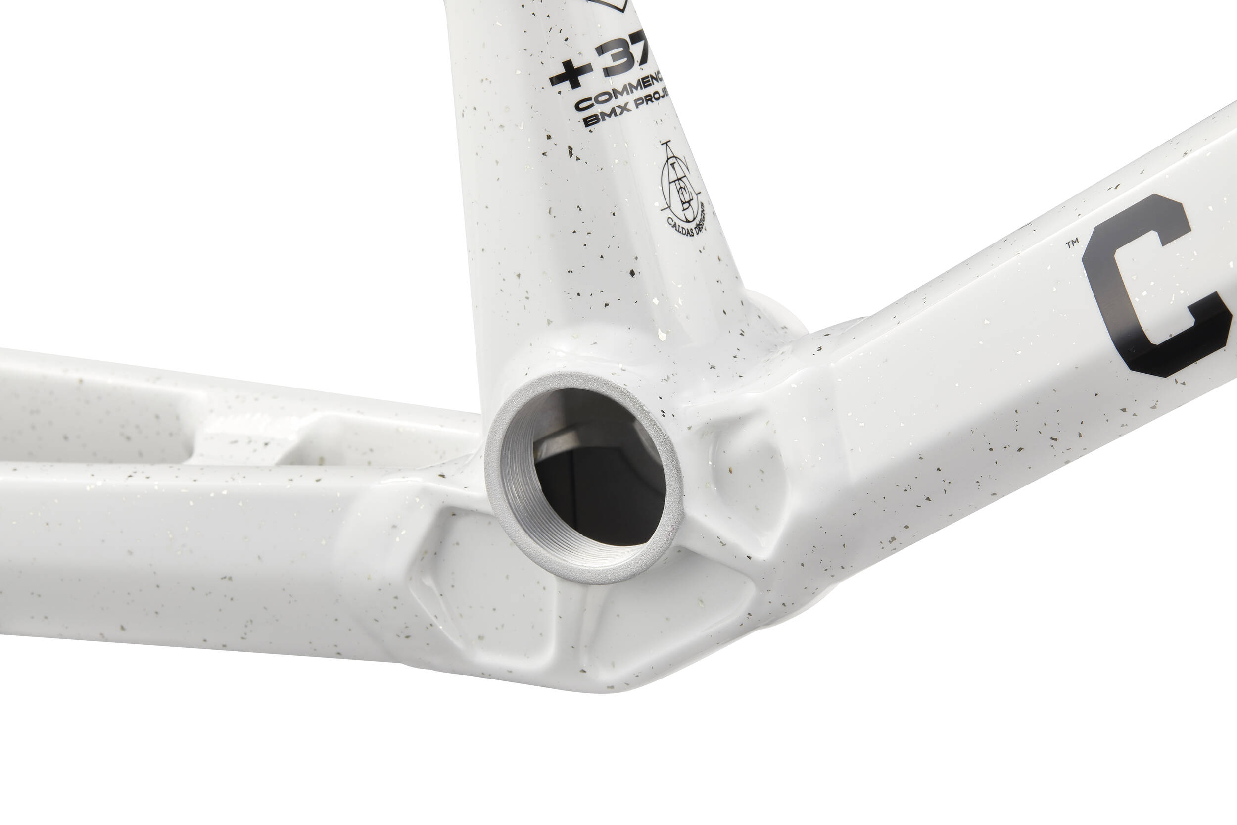 CUADRO COMMENCAL BMX V1 GLITTERY WHITE image large number 4