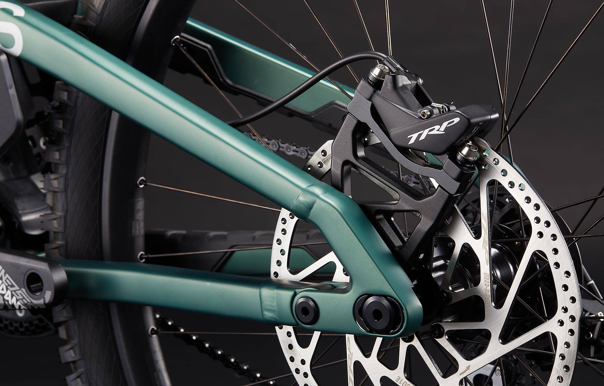 COMMENCAL SUPREME DH V5 OHLINS EDITION METALLIC GREEN image large number 7