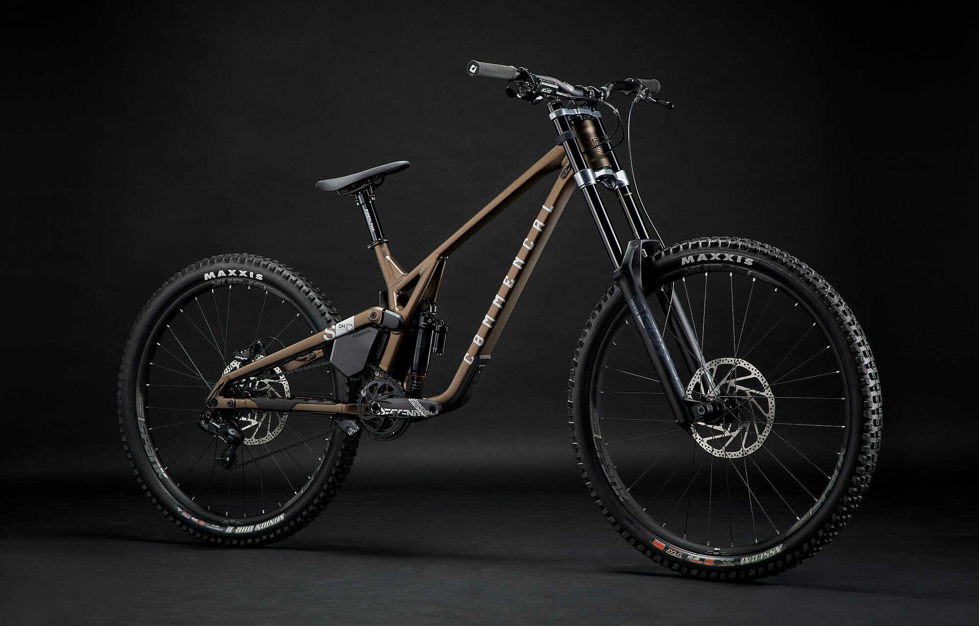 COMMENCAL SUPREME DH V5 RIDE FROZEN BROWN image large number 1