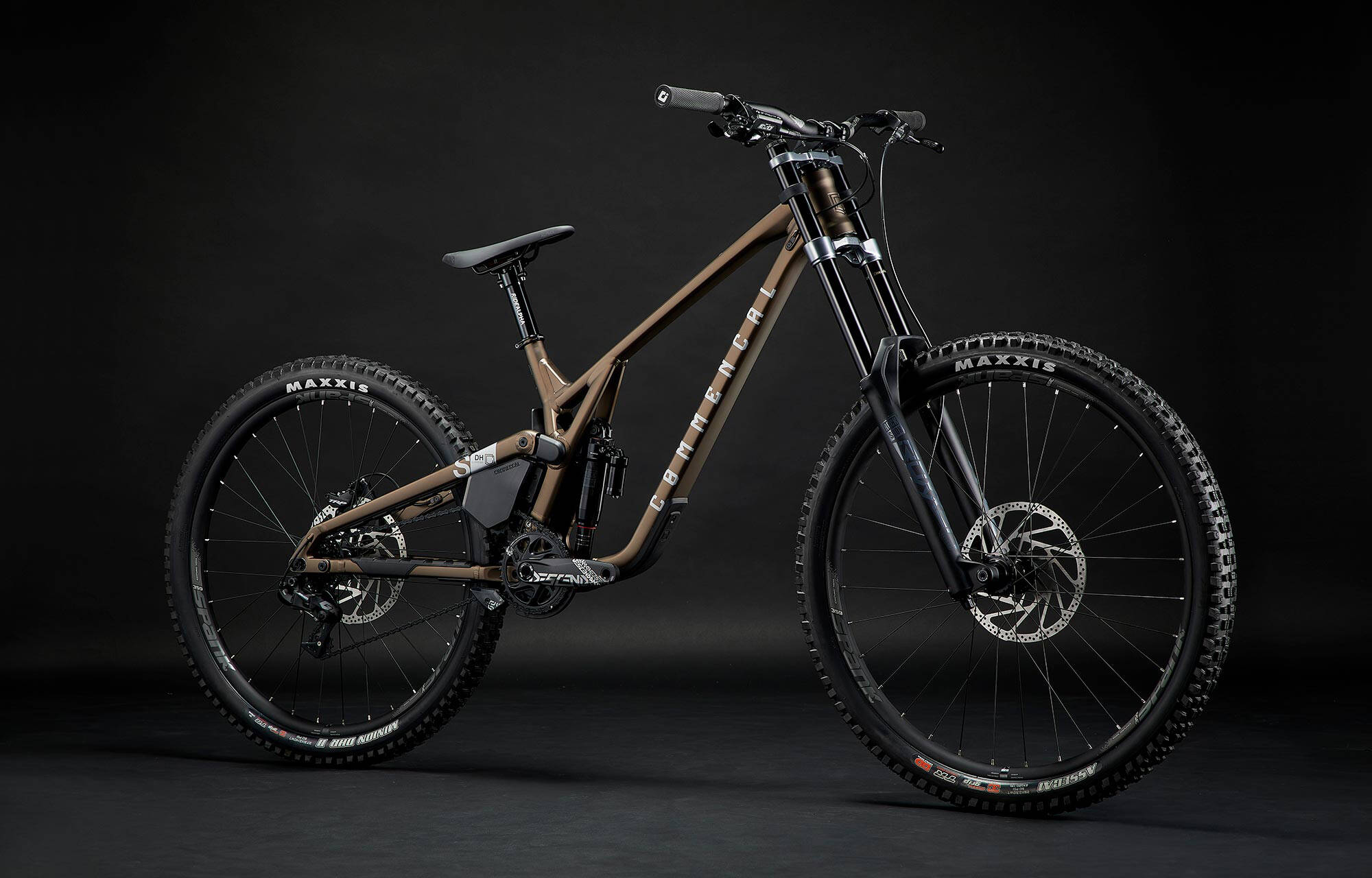 COMMENCAL SUPREME DH V5 RIDE FROZEN BROWN image large number 1
