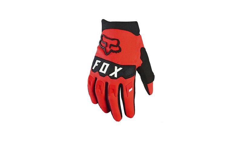 GUANTES FOX KIDS DIRTPAW FLUO RED