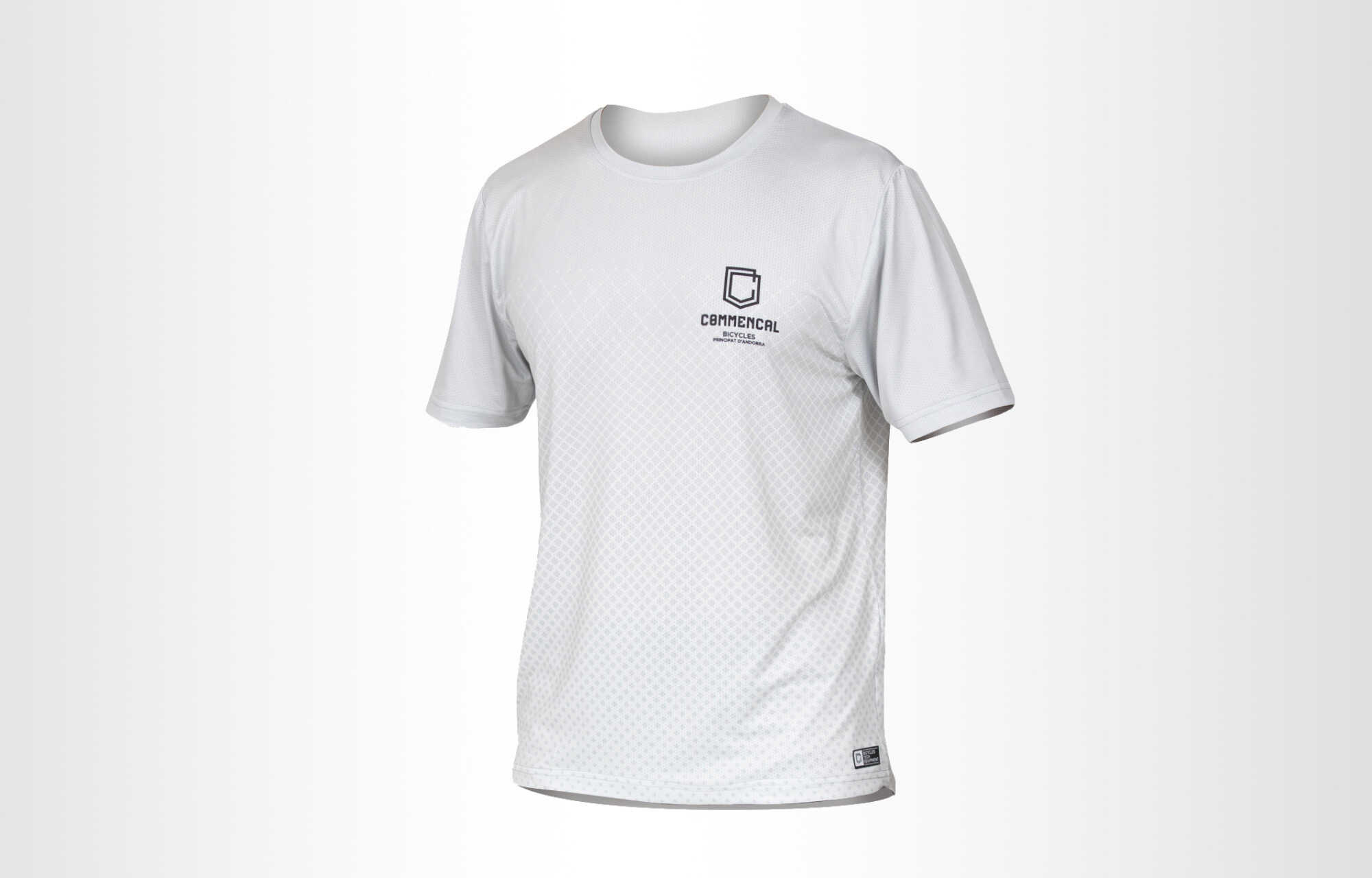 MAILLOT MANCHES COURTES COMMENCAL LIGHT GREY image cover number 0