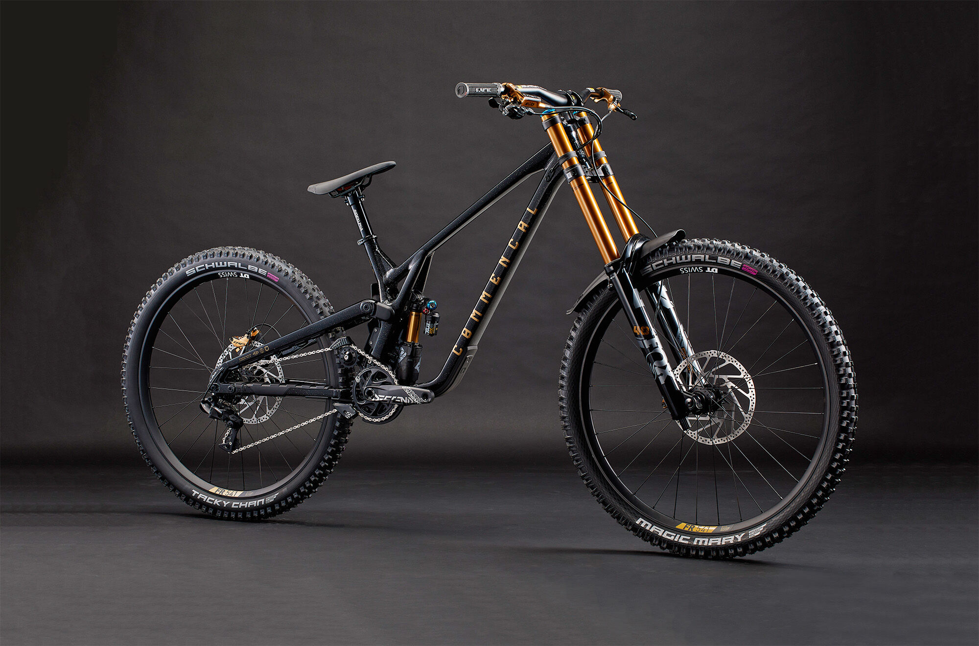 COMMENCAL SUPREME DH V5 SIGNATURE LTD GLITTERY BLACK - Ultimate
