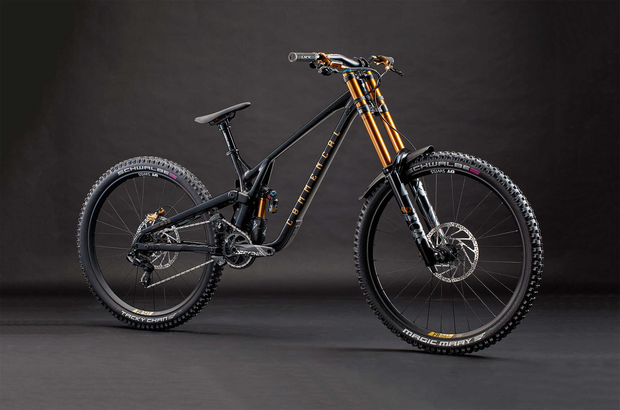 COMMENCAL SUPREME DH V5 SIGNATURE LTD GLITTERY BLACK 2025 image large number 1