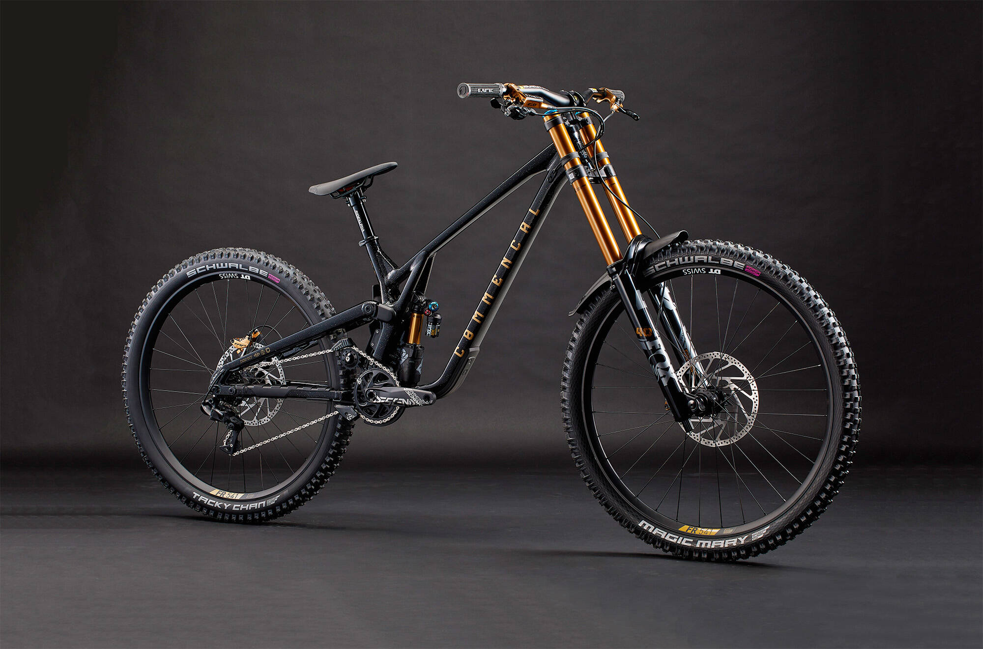 COMMENCAL SUPREME DH V5 SIGNATURE LTD GLITTERY BLACK 2025 image large number 1