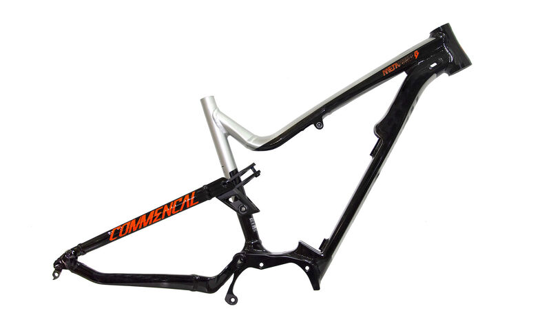 CADRE COMMENCAL META POWER 650B+ GREY/BLACK/ORANGE