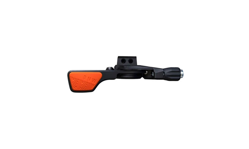 PNW COMPONENTS LOAM LEVER DROPPER LEVER KIT 22.2MM CLAMP BLK/ORG