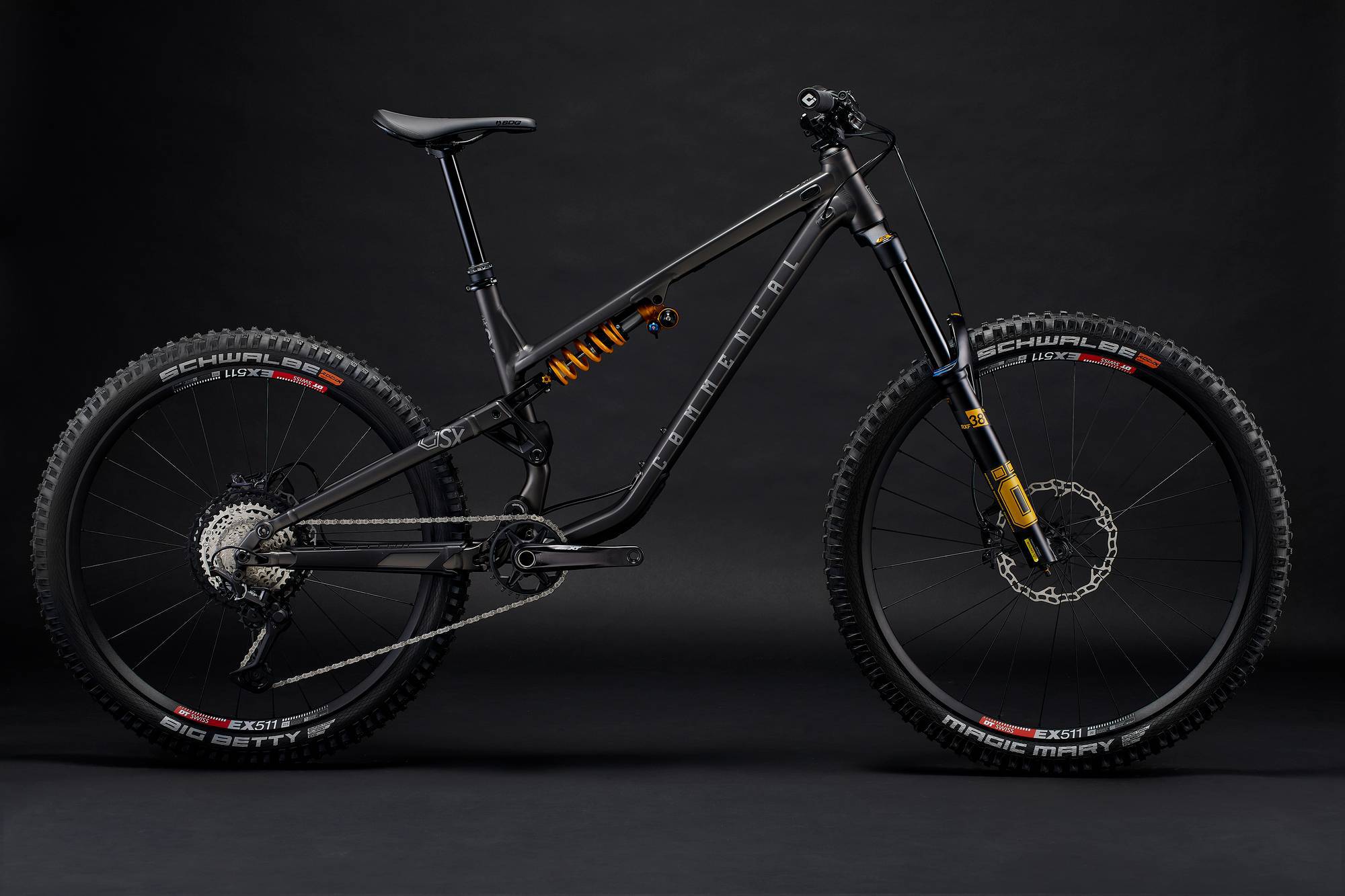 COMMENCAL META SX V4 OHLINS EDITION DARK SLATE image large number 0
