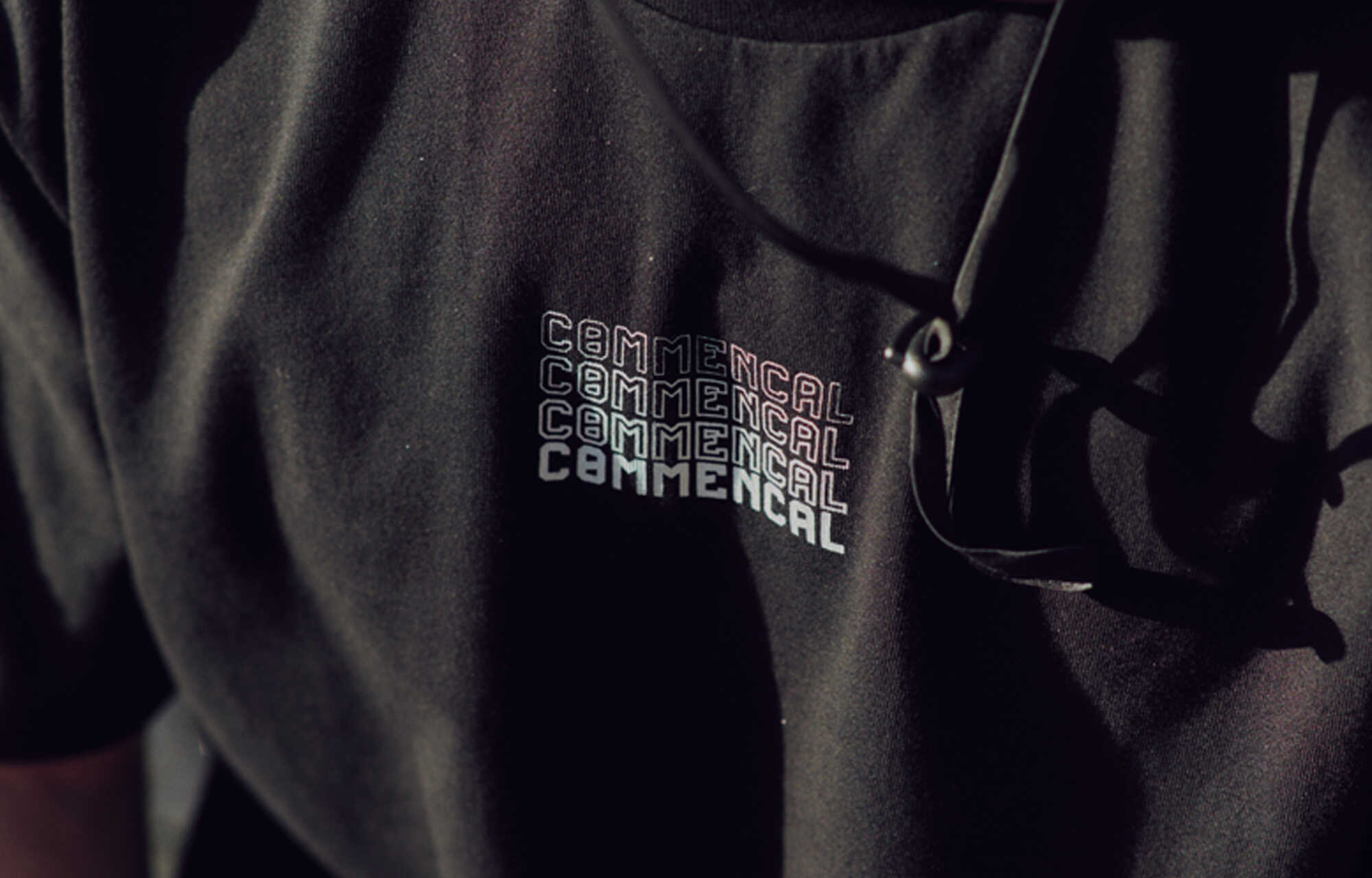 COMMENCAL SURREALISTIC LOOSE FIT T-SHIRT BLACK image large number 3