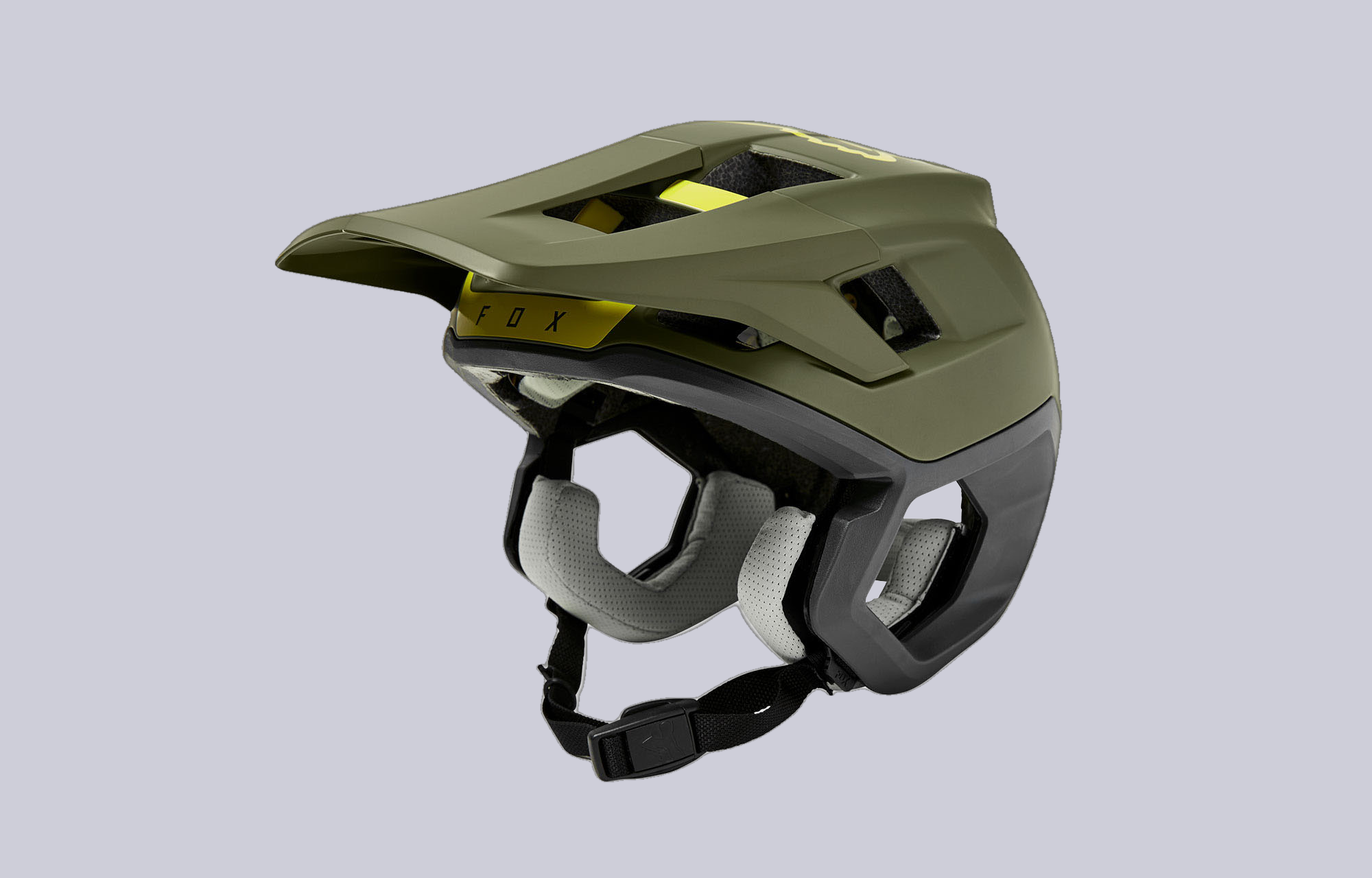 FOX DROPFRAME PRO HELM OLIVE GREEN image large number 0