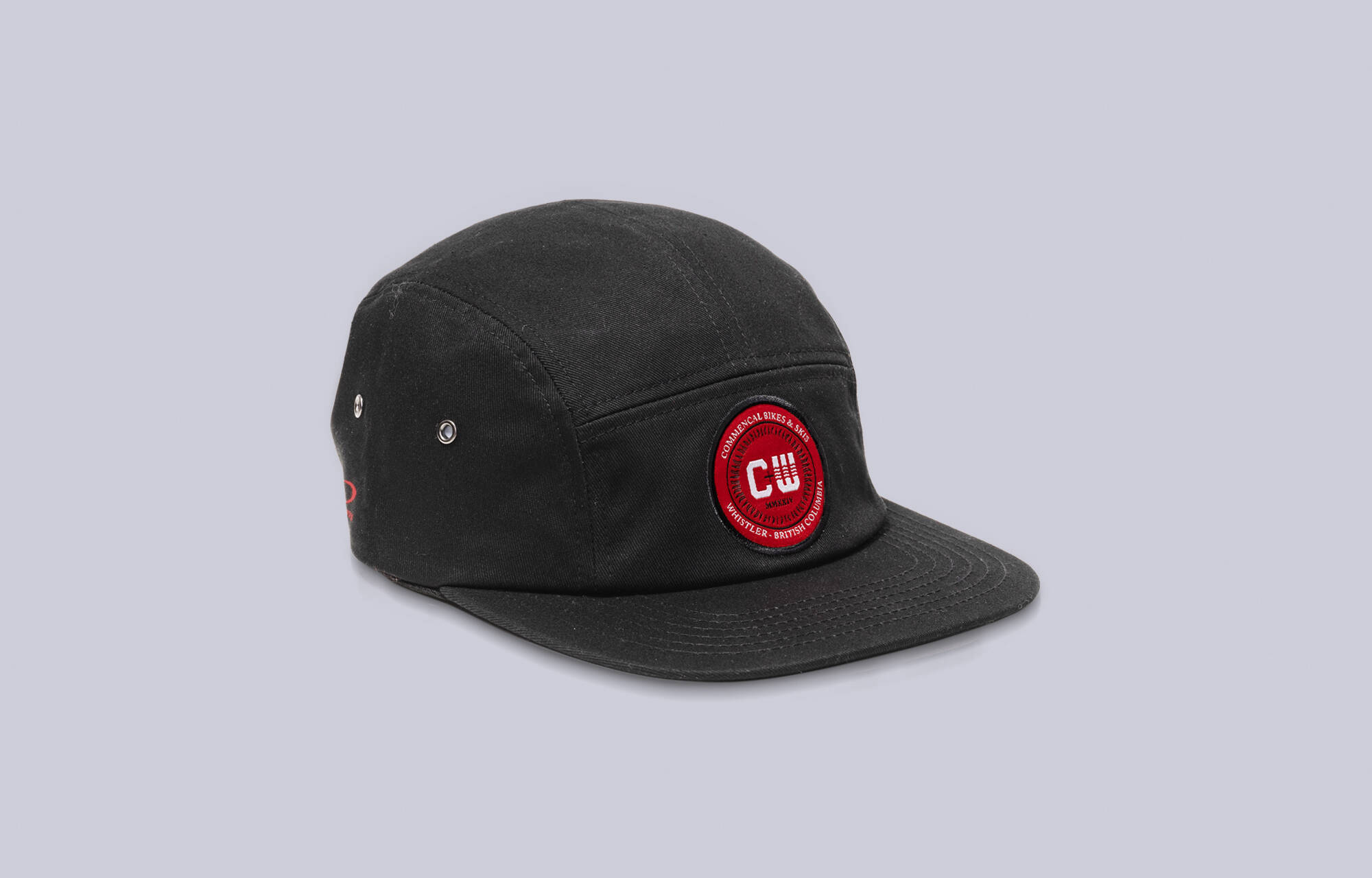COMMENCAL 5 PANEL CAP WHISTLER BLACK image cover number 0