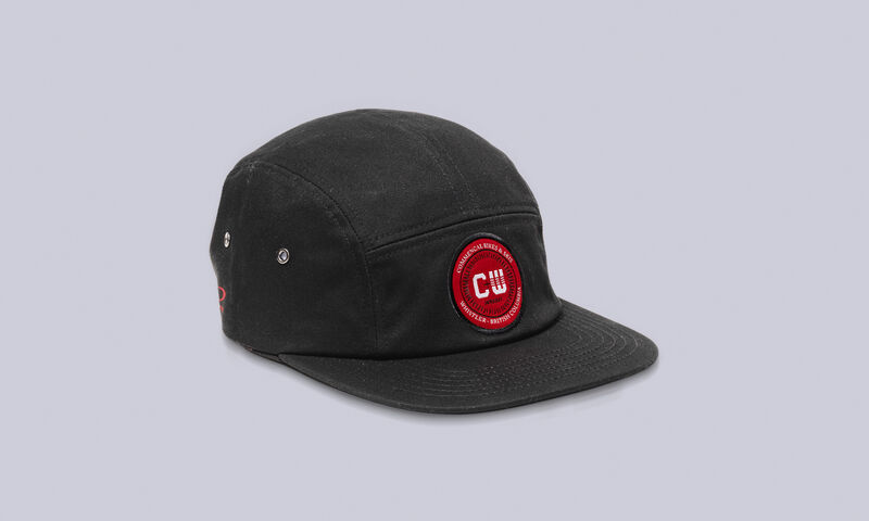 CASQUETTE COMMENCAL 5 PANEL WHISTLER BLACK